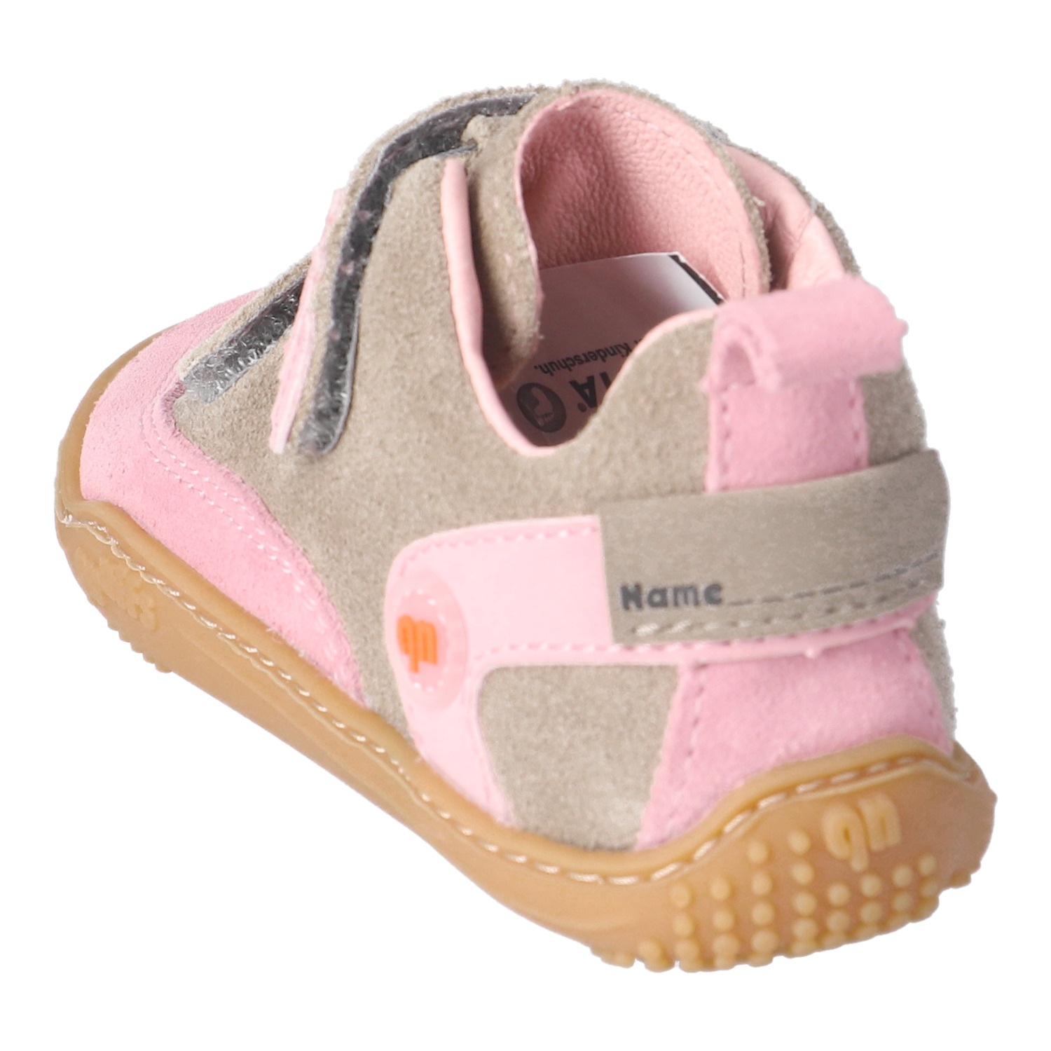 qnuffs Barfußschuh »Ahorn«  Klettschuh, Kinderschuh mit Nullsprenung