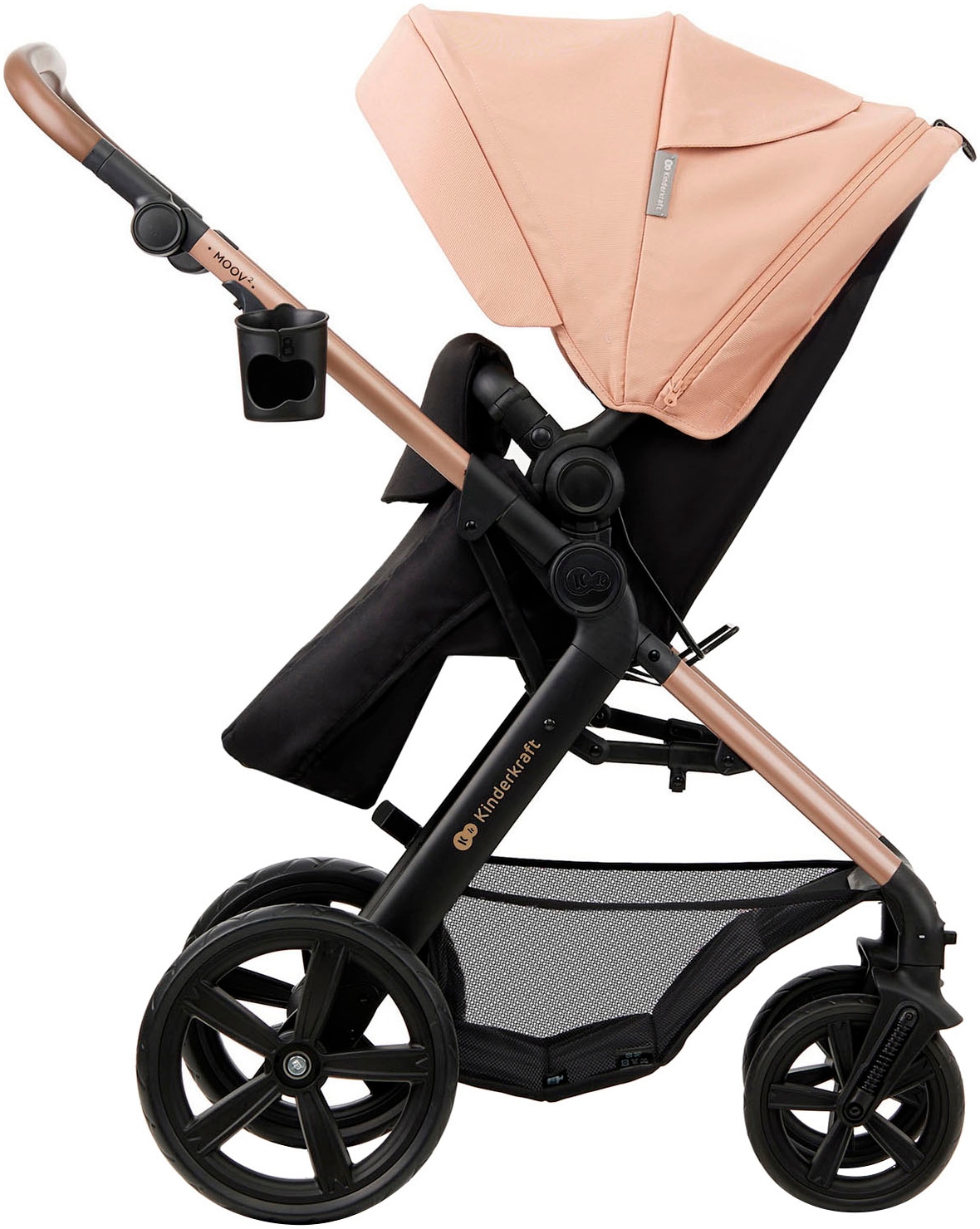 Kinderkraft Kombi-Kinderwagen »MOOV 2 4in1 EVA« 27 kg mit EVA-Rädern
