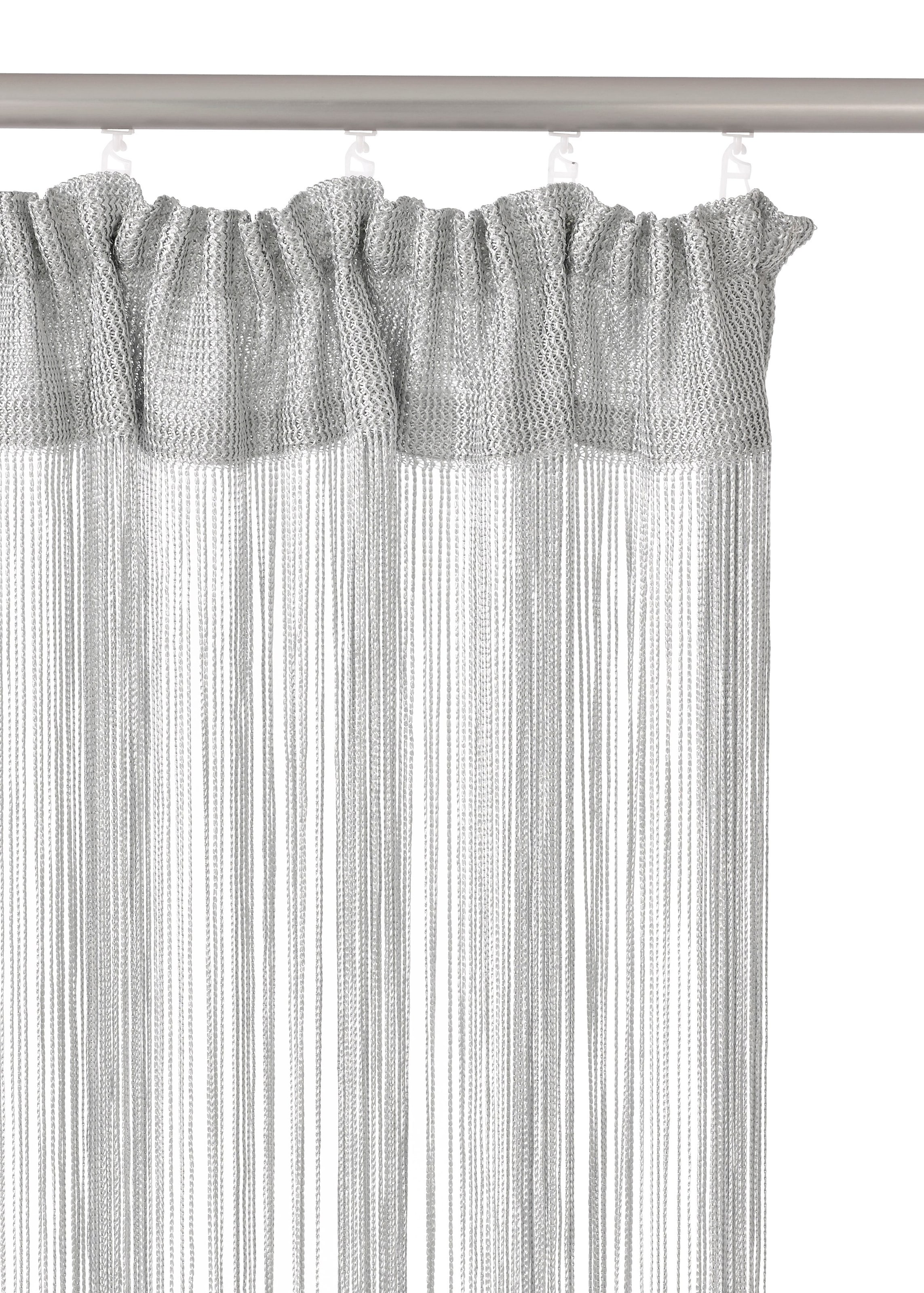 my home Fadenvorhang »Fao-Uni«, (1 multifunktional, online St.), Kräuselband, pflegeleicht kaufen Polyester, transparent