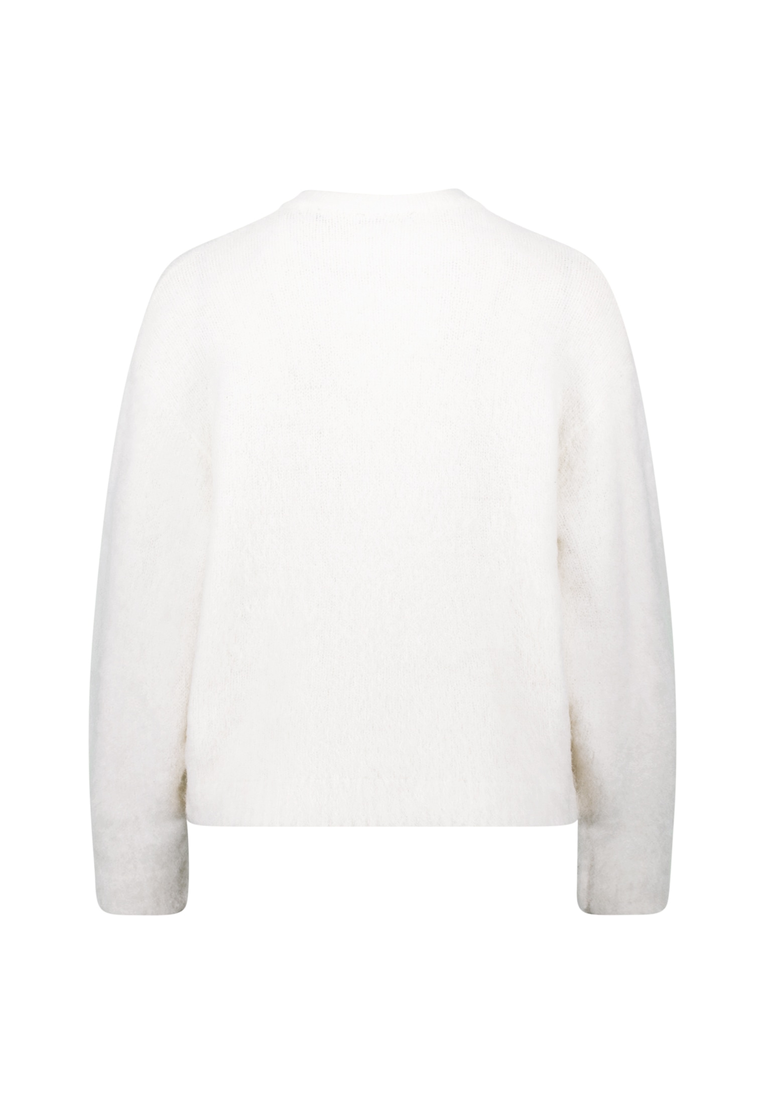 Zero Strickpullover »Strickpullover mit Flaum«