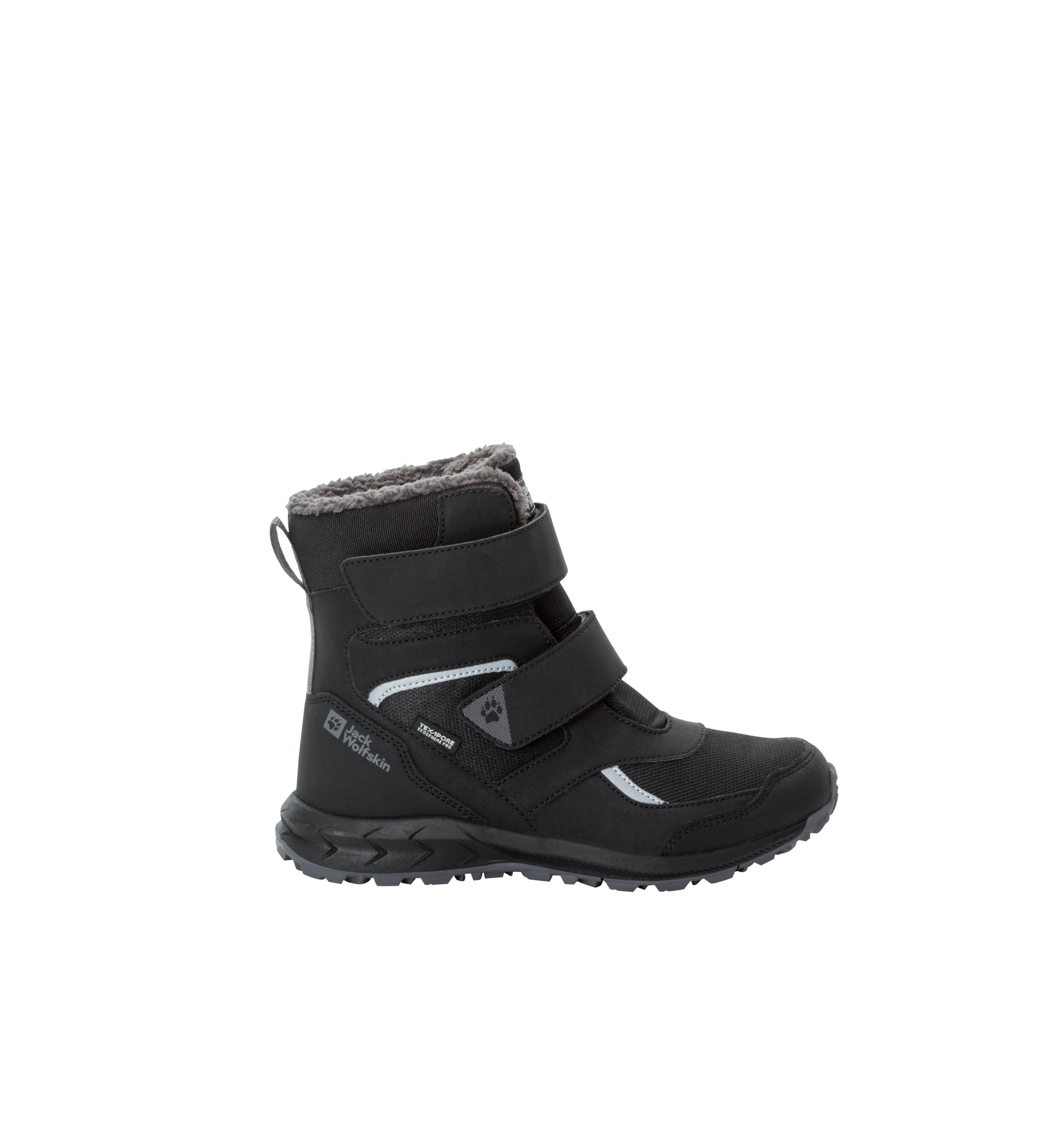 Jack Wolfskin Winterstiefel »WOODLAND WT TEXAPORE HIGH VC K«, wasserdicht mit Klettverschluss