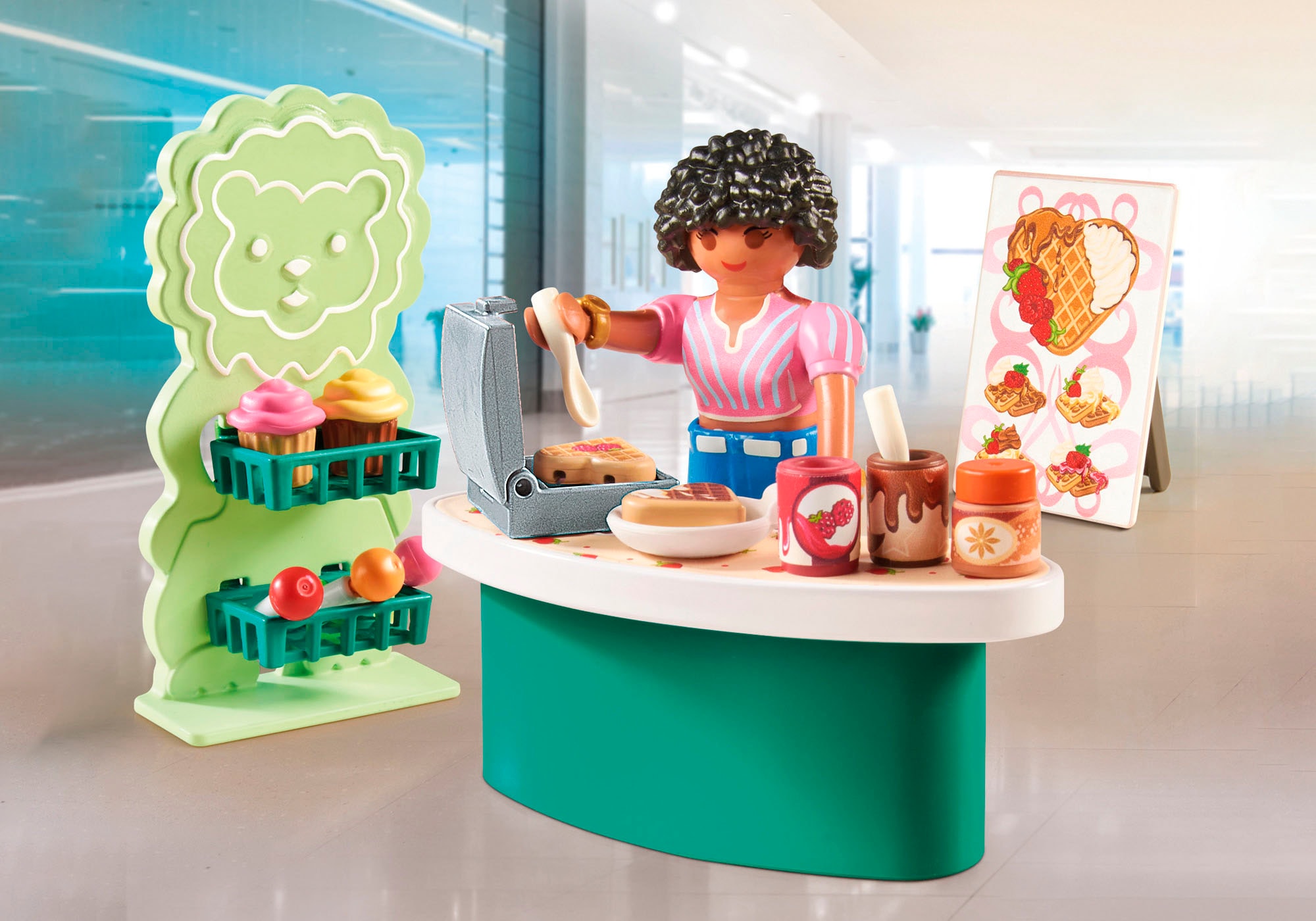 Playmobil® Konstruktions-Spielset »Süßigkeitenstand (71540), My Life«, (34 St.), Made in Europe