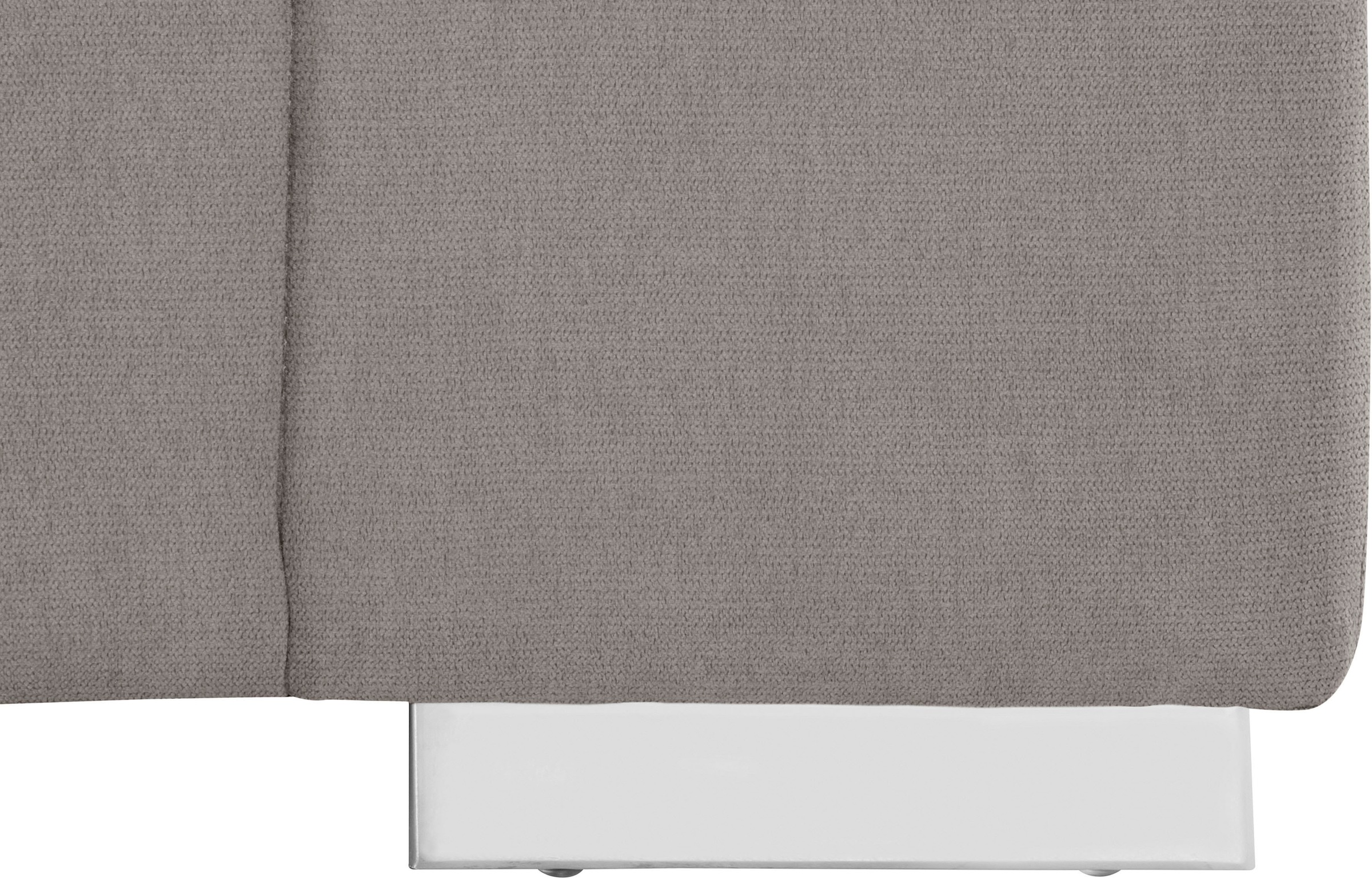 COTTA Ecksofa »Orion L-Form«, mit Kopfteilverstellung & 3 Nierenkissen