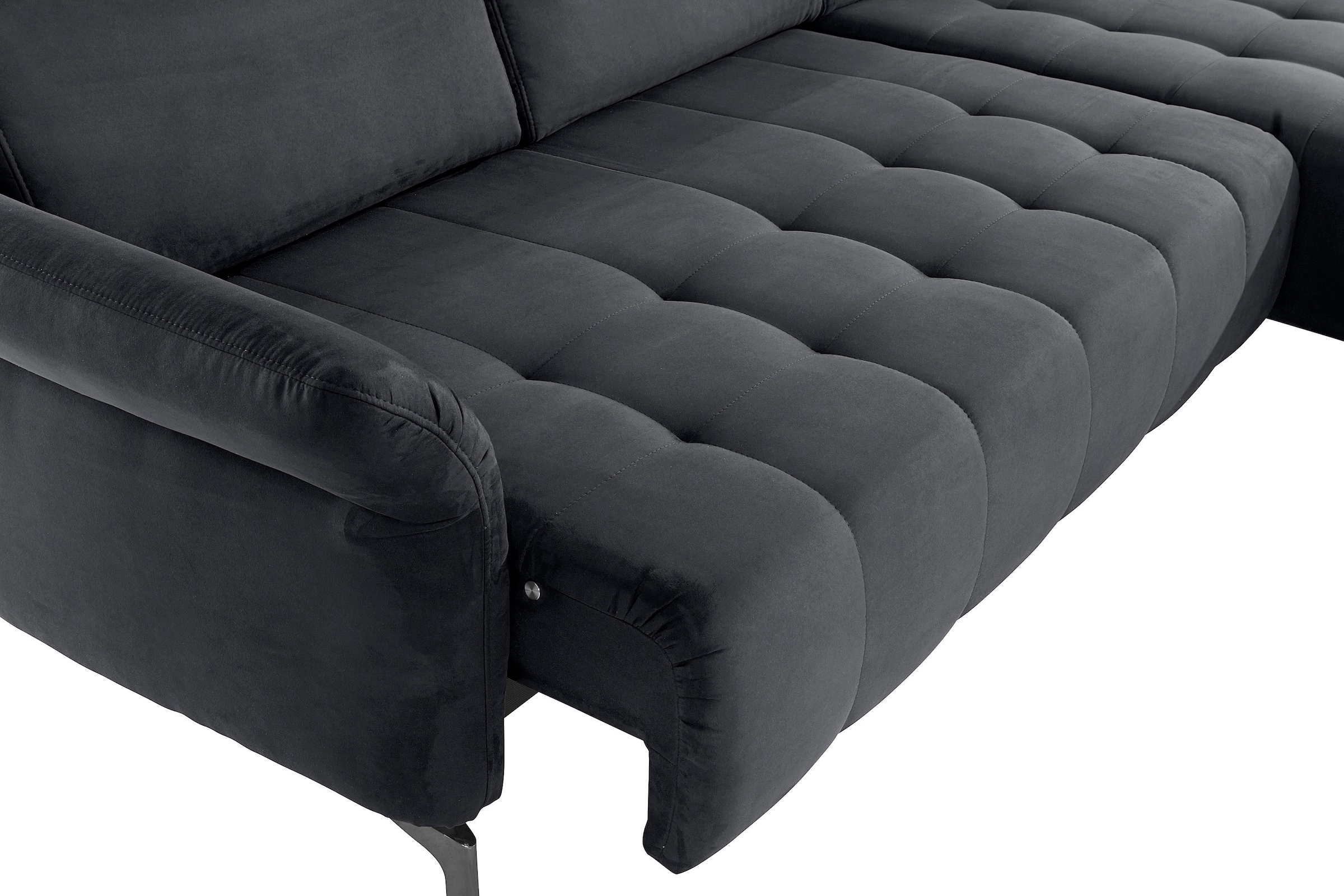 Home affaire Ecksofa »Fresh L-Form« Federkern, wahlweise Kopfteilverstellung und motorischer Vorziehsitz