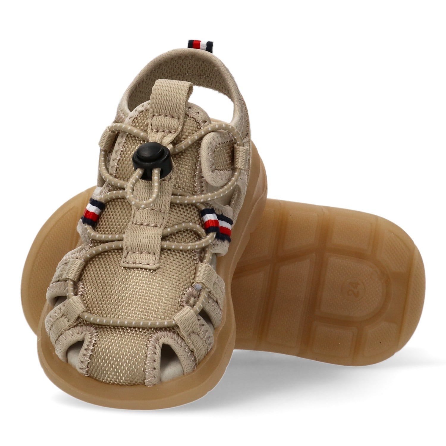 Tommy Hilfiger Sandale  Trekking Schuh, Sommerschuh mit praktischem Schnellverschluss