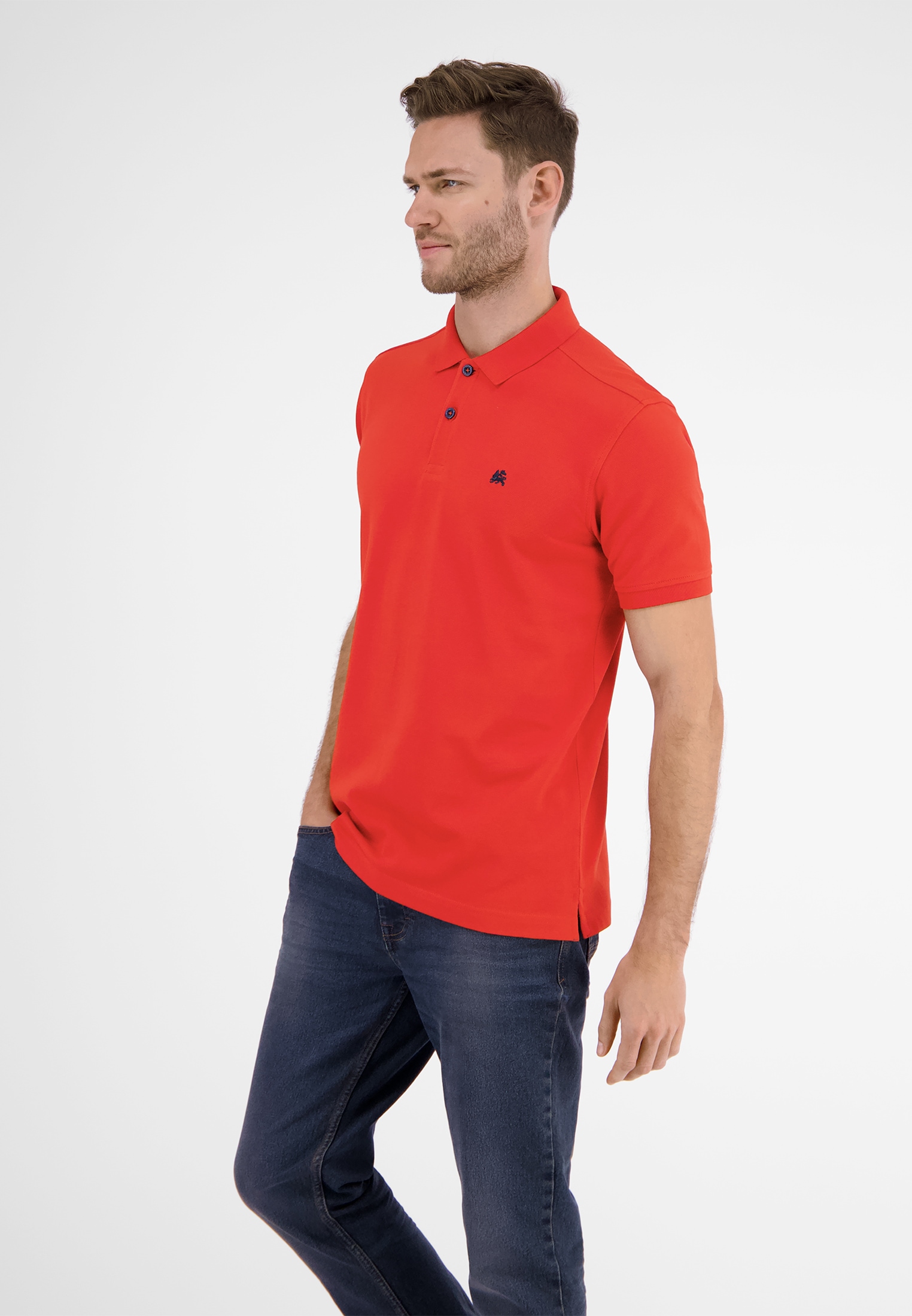 LERROS Poloshirt »LERROS Basic Polo-Shirt in vielen Farben«