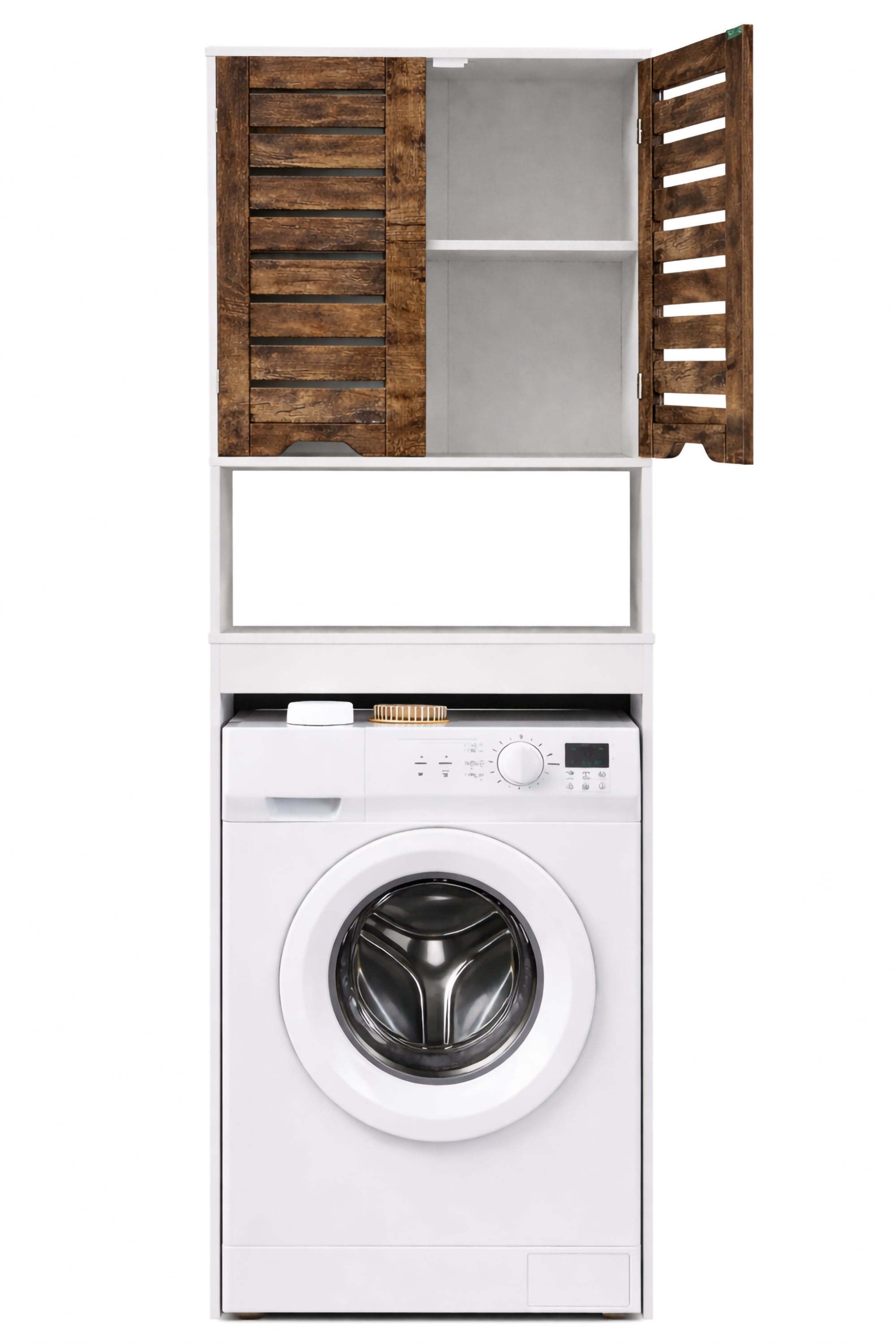 VCM Waschmaschinenumbauschrank »Überbauschrank Waschmaschine Überbau Schrank Flonali« 1 Stk. tlg.