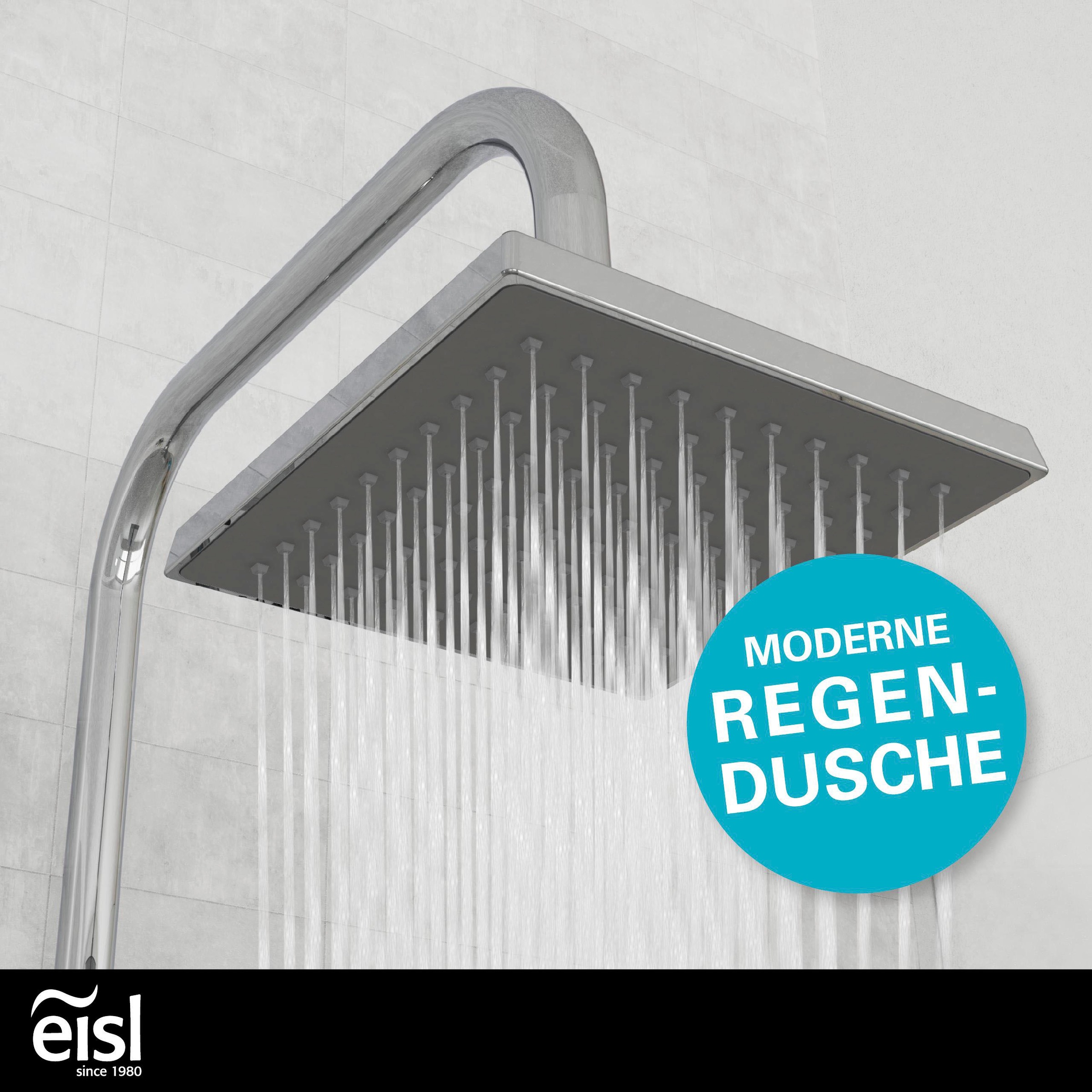 Schütte Brausegarnitur »EASY ENERGY«, höhenverstellbar, Antikalk, Edelstahl
