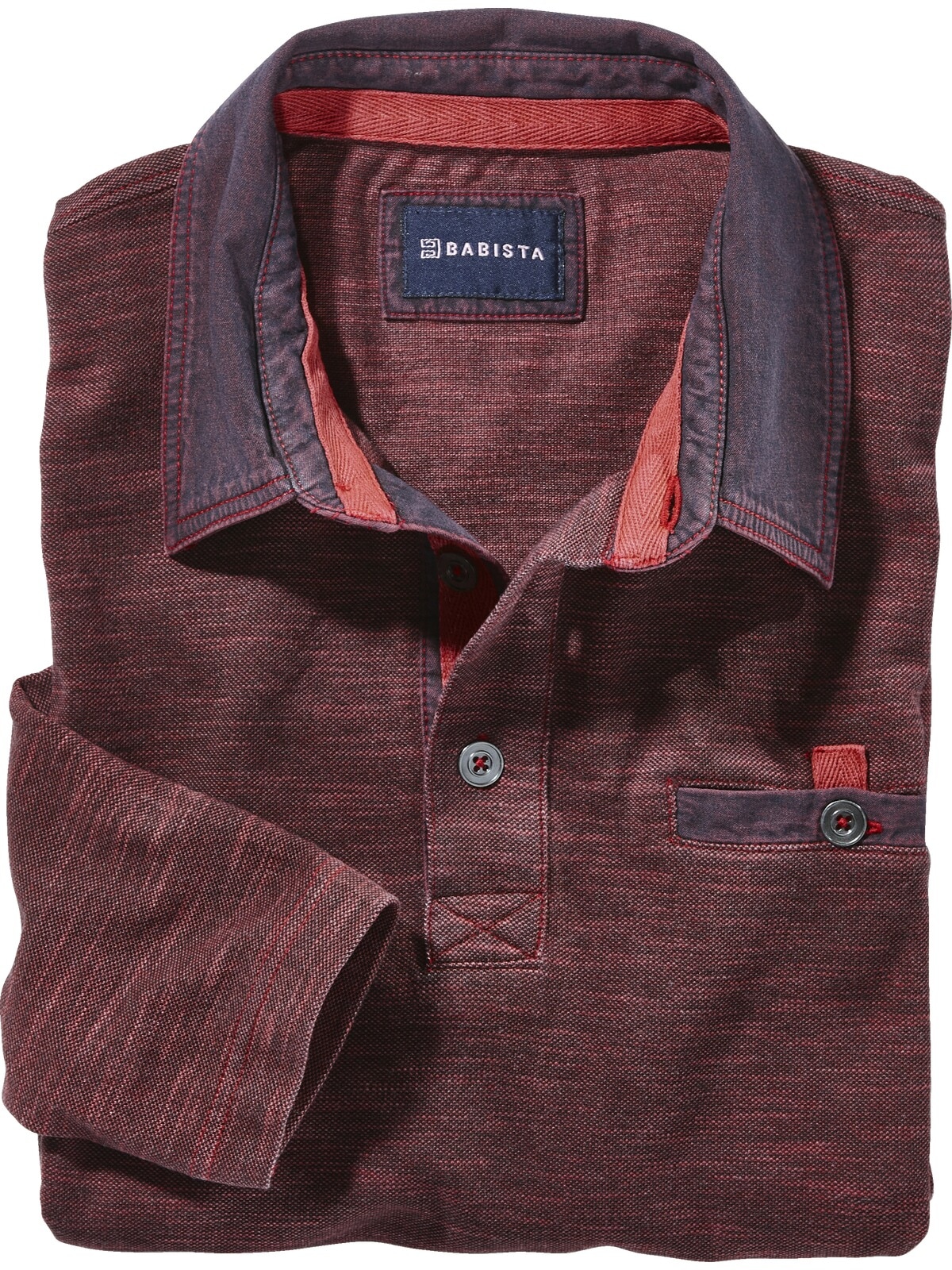 Babista Langarm-Poloshirt »Langarm-Poloshirt ZUPATERRI«, (1 tlg.), mit seitlich Schlitzen