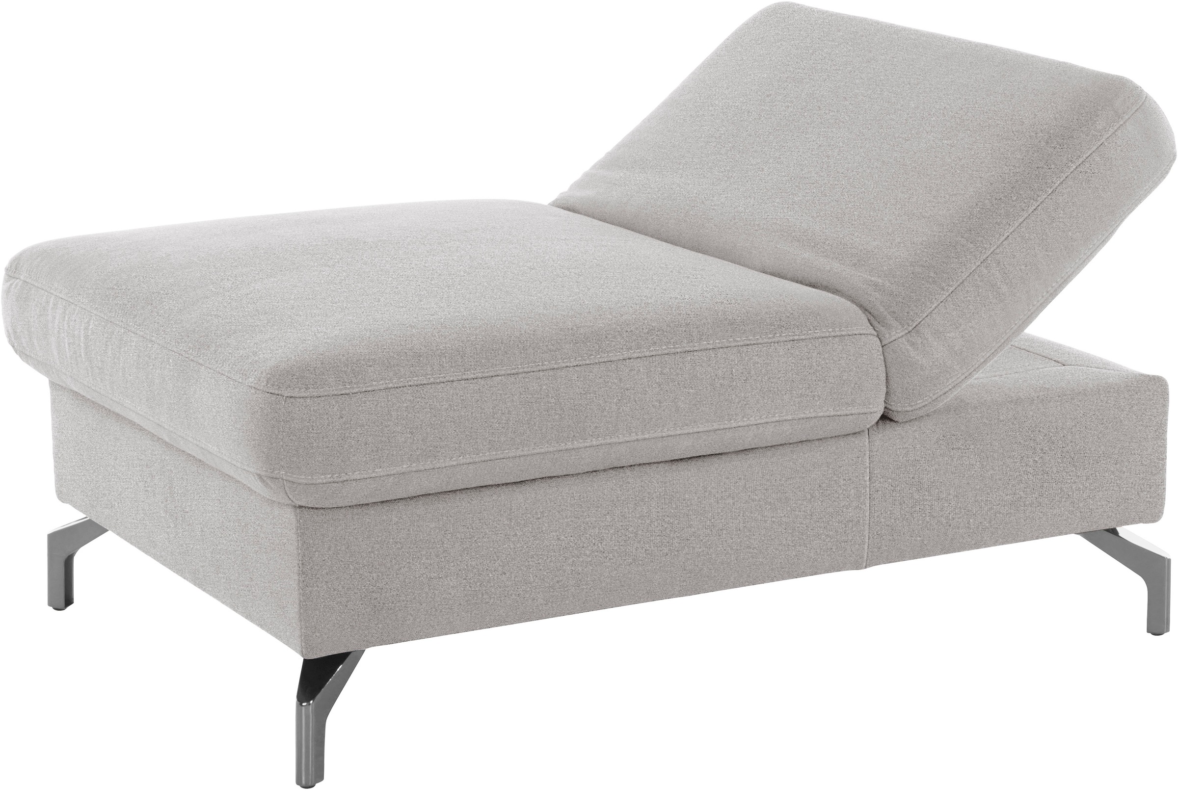 sit&more Hocker »Brisbane«, Fußhöhe 12 cm, mit Federkern und Klappfunktion