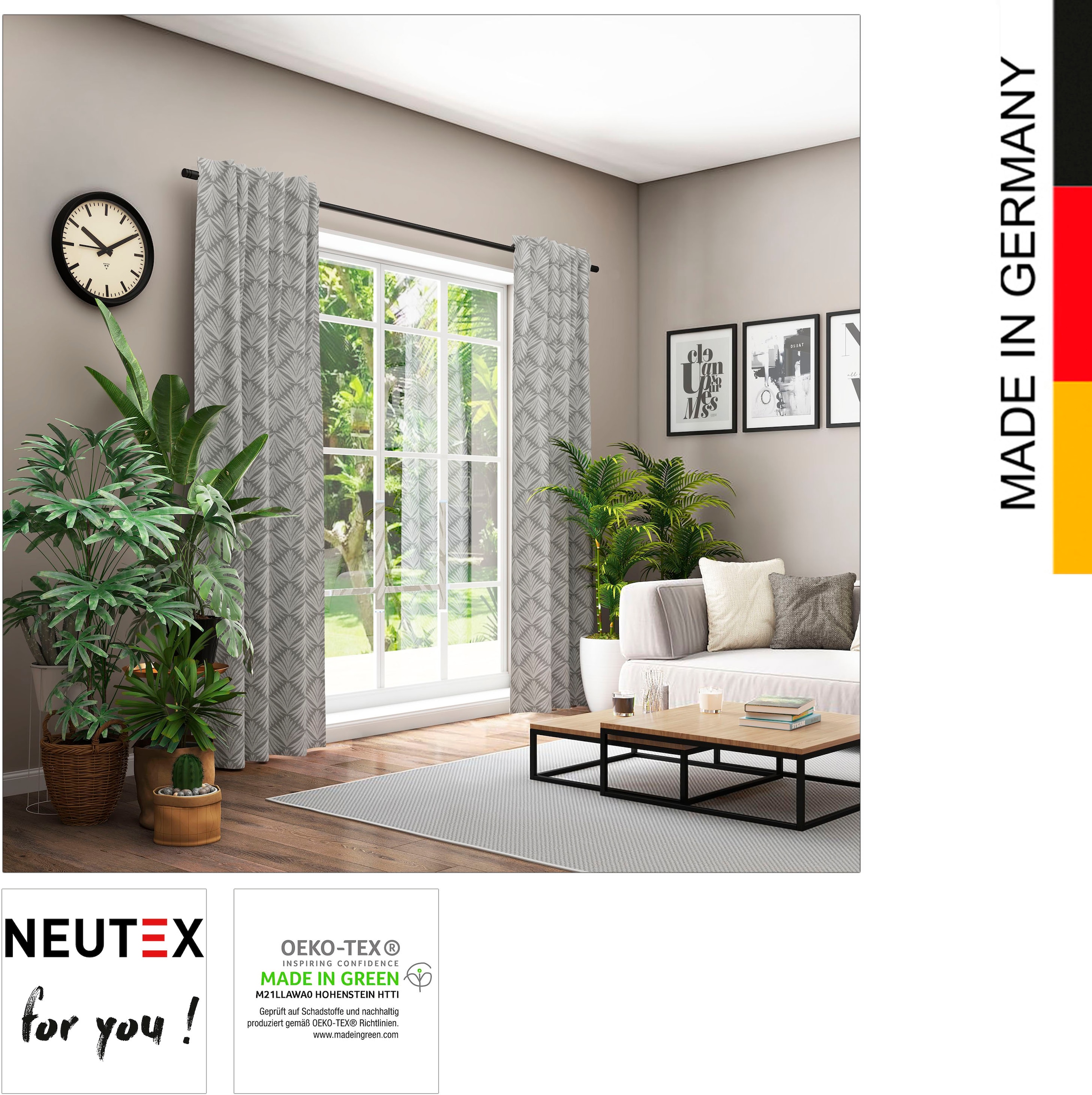 Neutex for you! Vorhang »Como«, Klassik UNIVERSAL (1 kaufen St.), | moderne