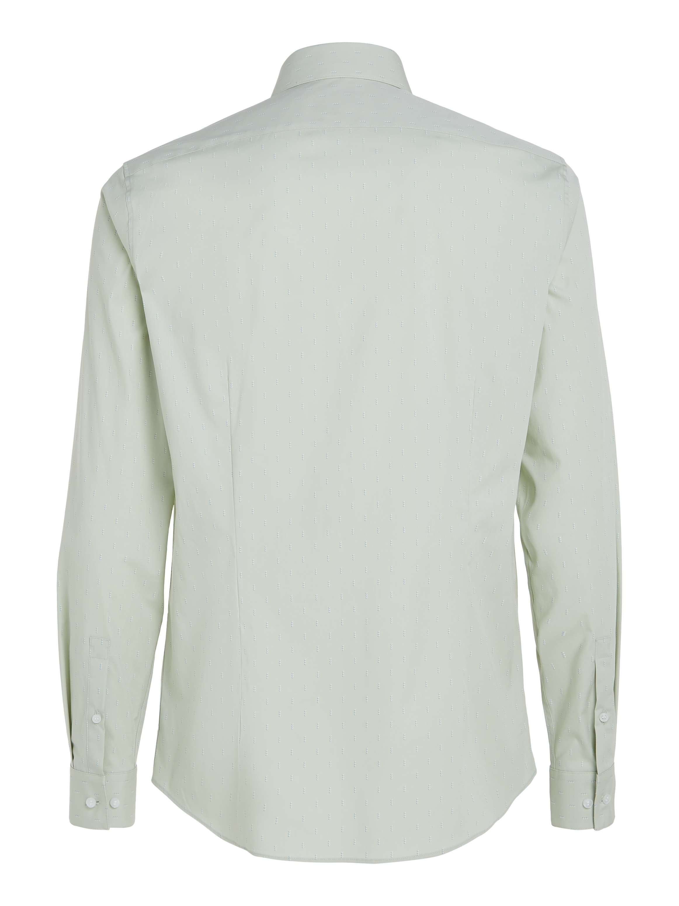 Calvin Klein Langarmhemd »POPLIN LEAF PRINT SLIM SHIRT«