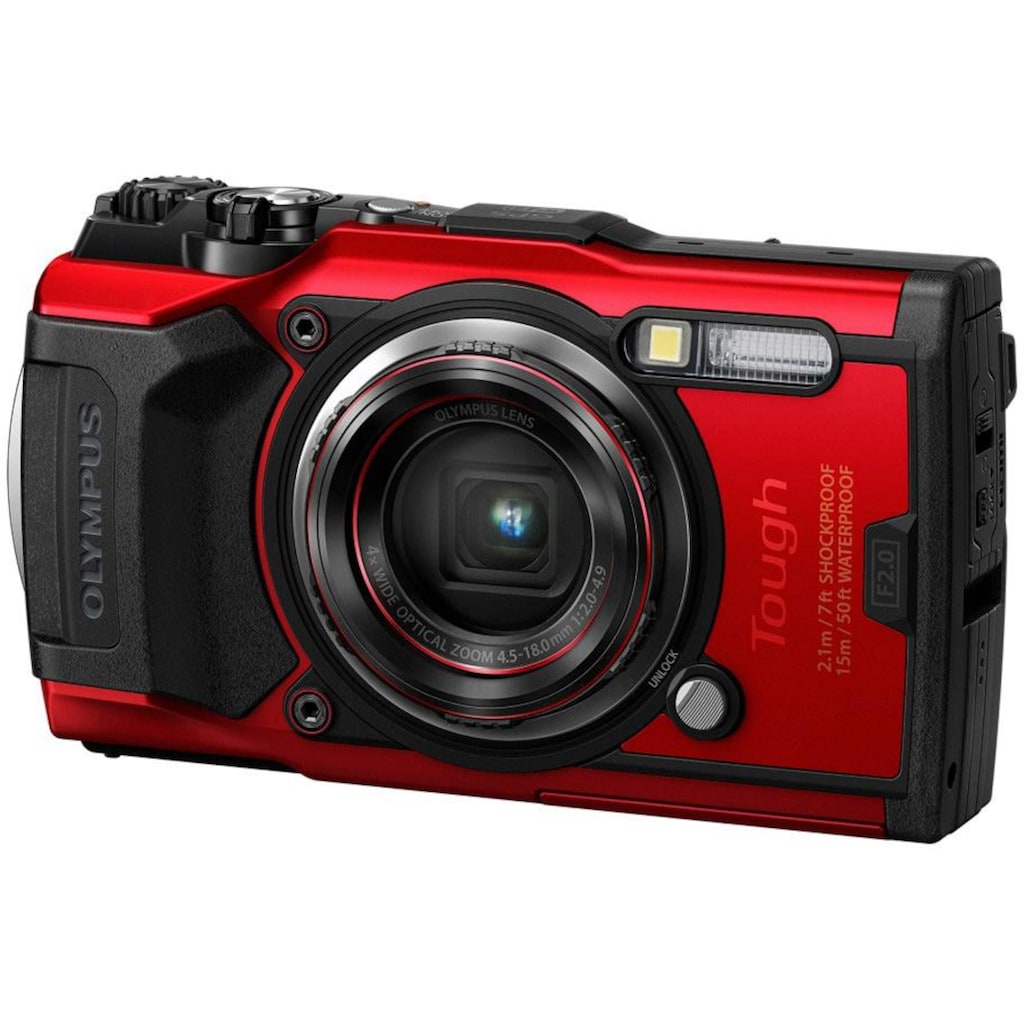 Olympus Outdoor-Kamera »Tough TG-6«, 12 MP, 4 fachx opt. Zoom, WLAN (Wi-Fi)