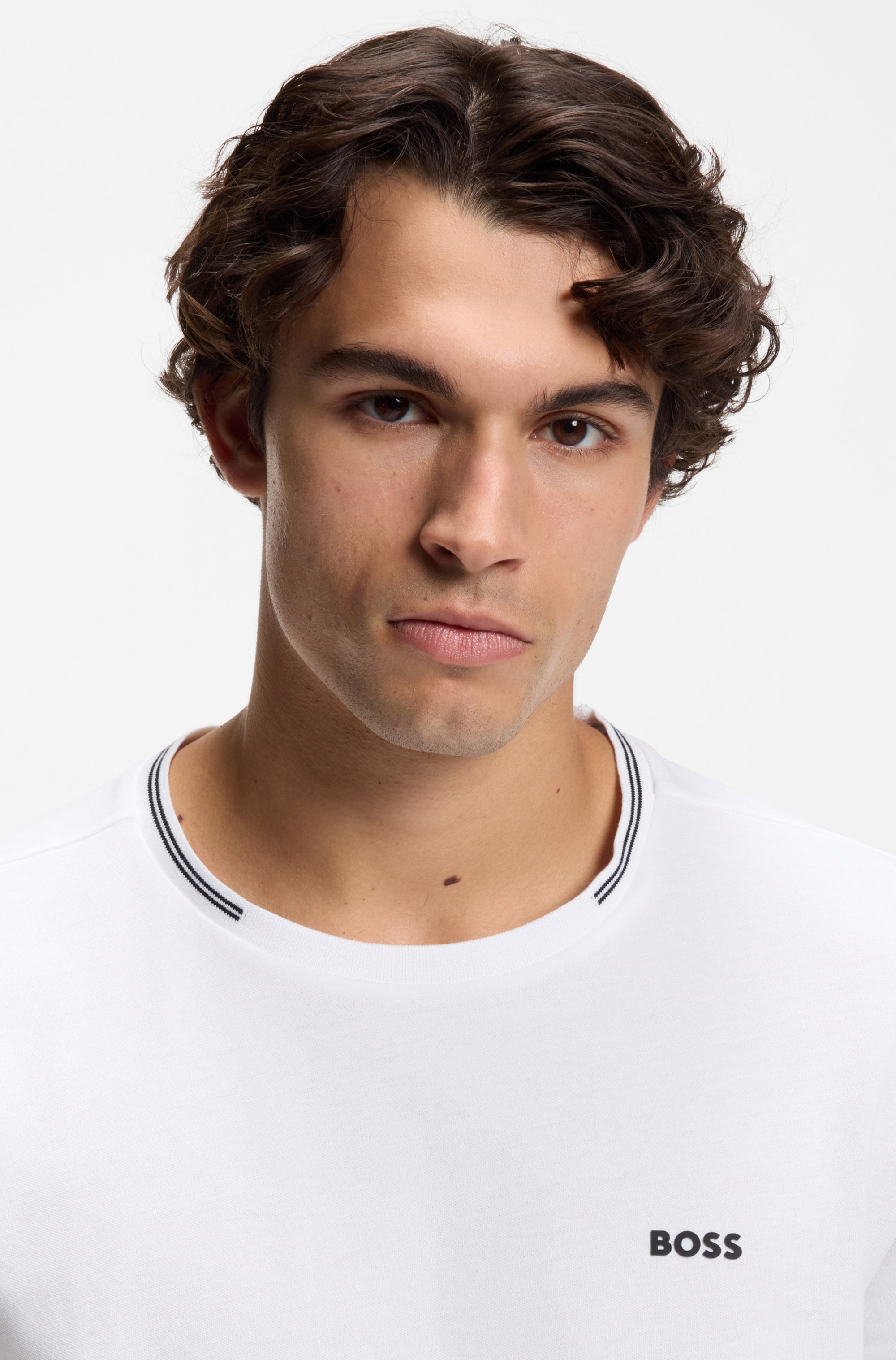 BOSS GREEN T-Shirt »Taul« aus softem Stretch-Baumwoll-Piqué, Regular Fit