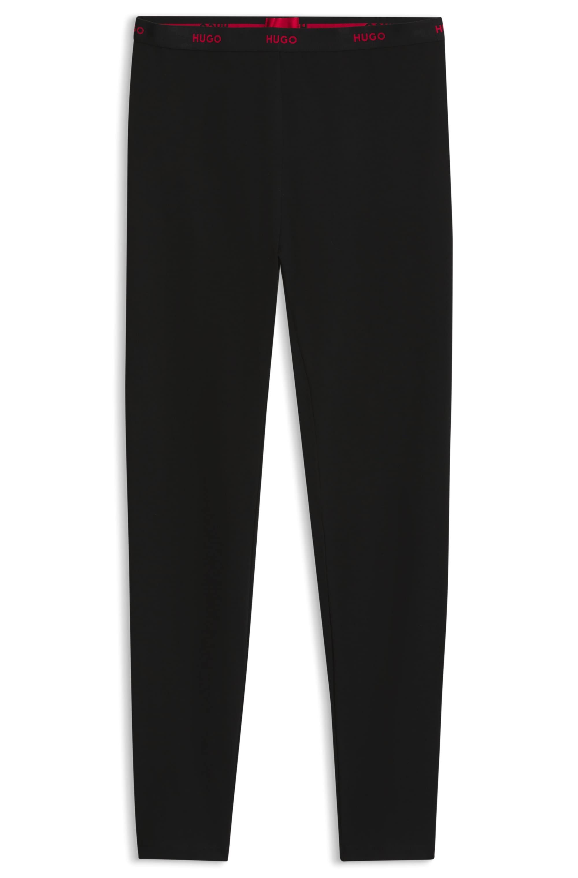 HUGO Underwear Leggings  elastischer Bund mit Logos, körpernahe Form