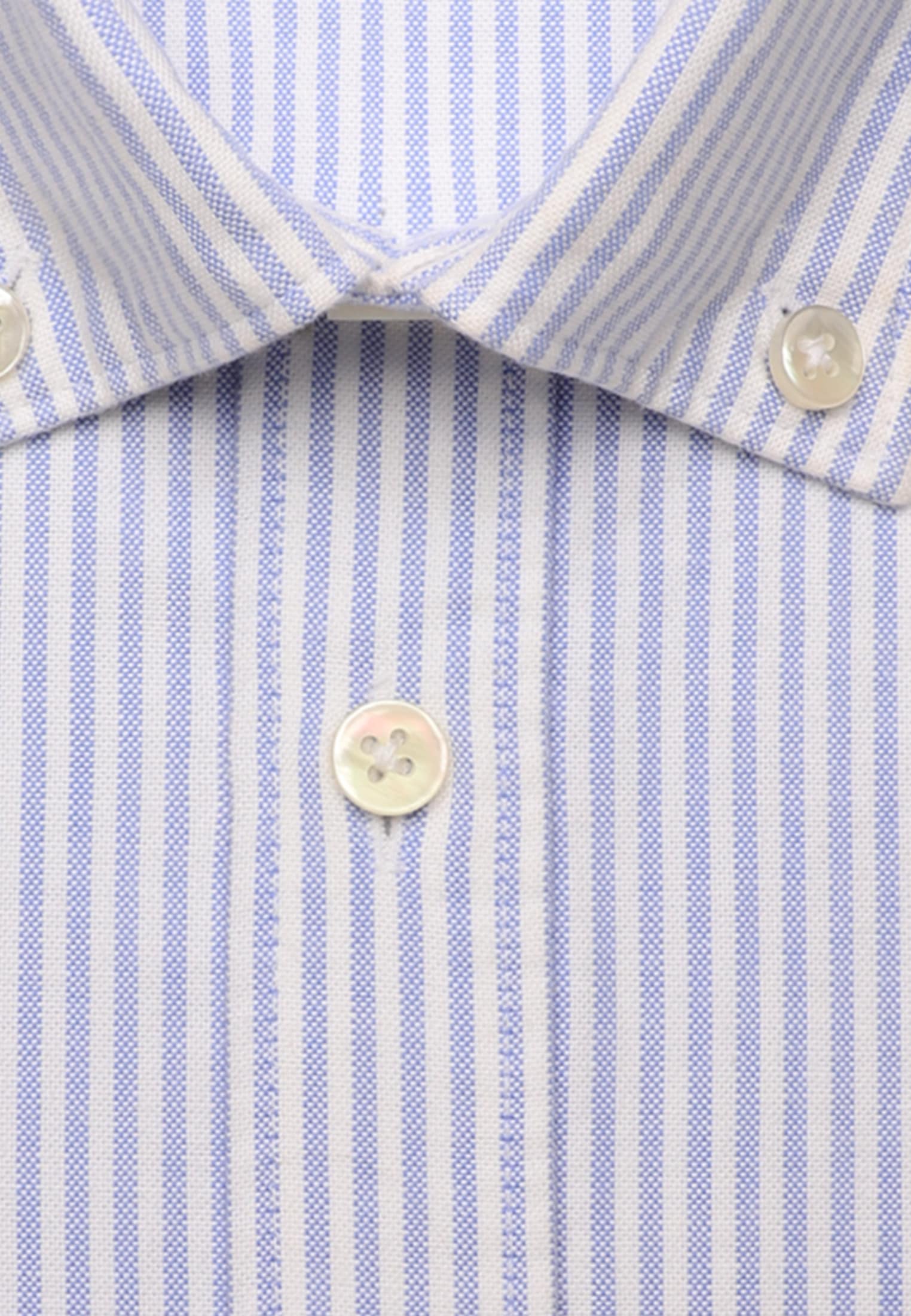 seidensticker Businesshemd Regular 1/1 Button-Down-Kragen Gestreift
