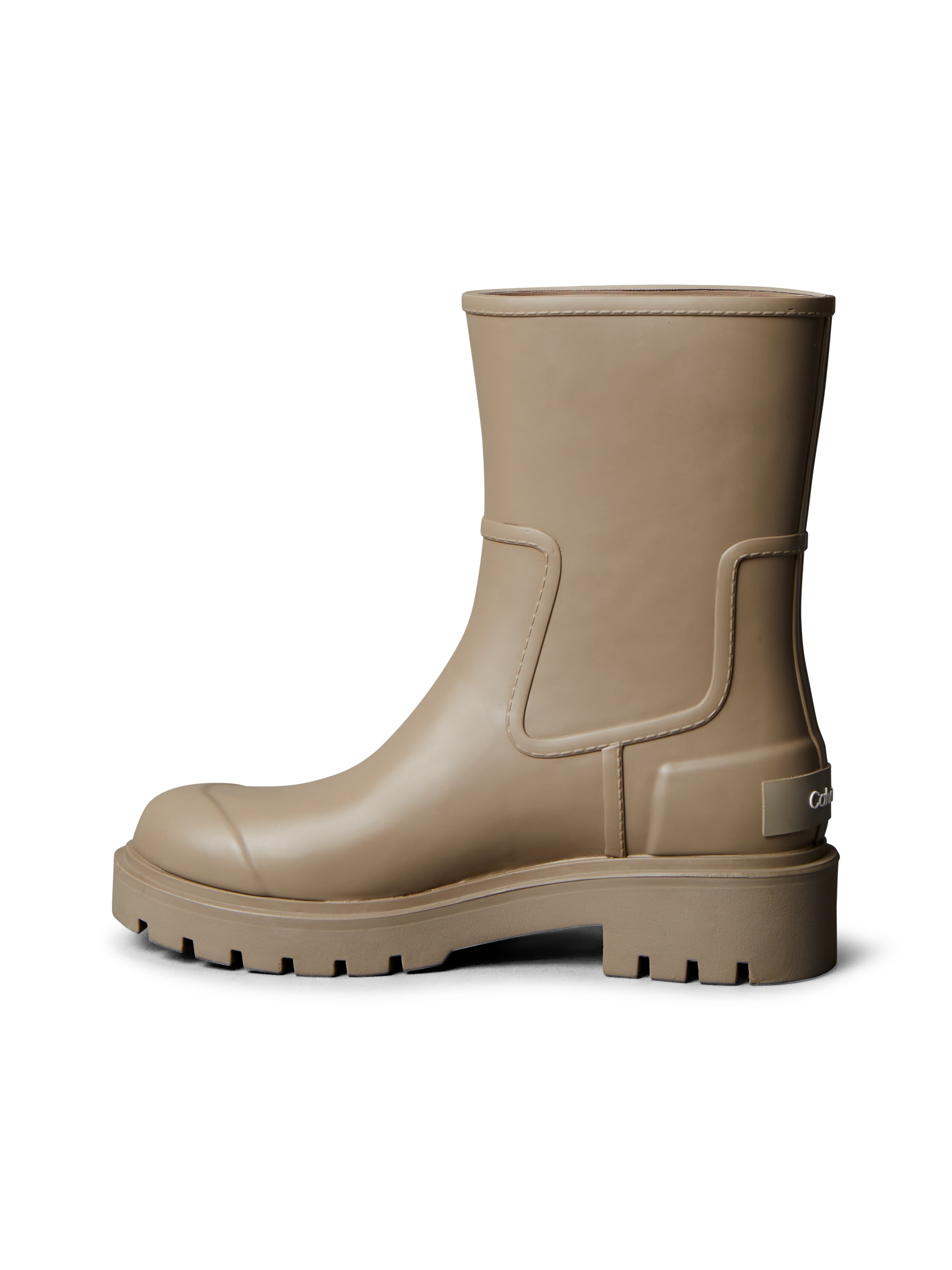 Calvin Klein Jeans Gummistiefelette »MID RAINBOOT RUBBER«  Gummistiefel, Regenstiefelette, mit Profilsohle - schmale Form