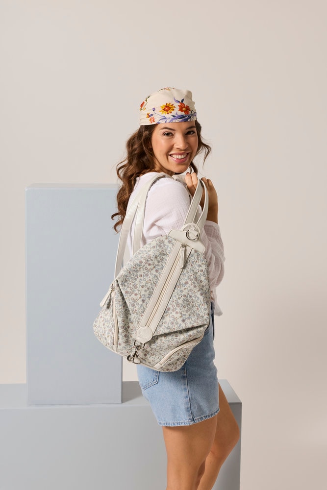 Rieker Cityrucksack Damen Rucksack, Freizeitrucksack in bunter Optik