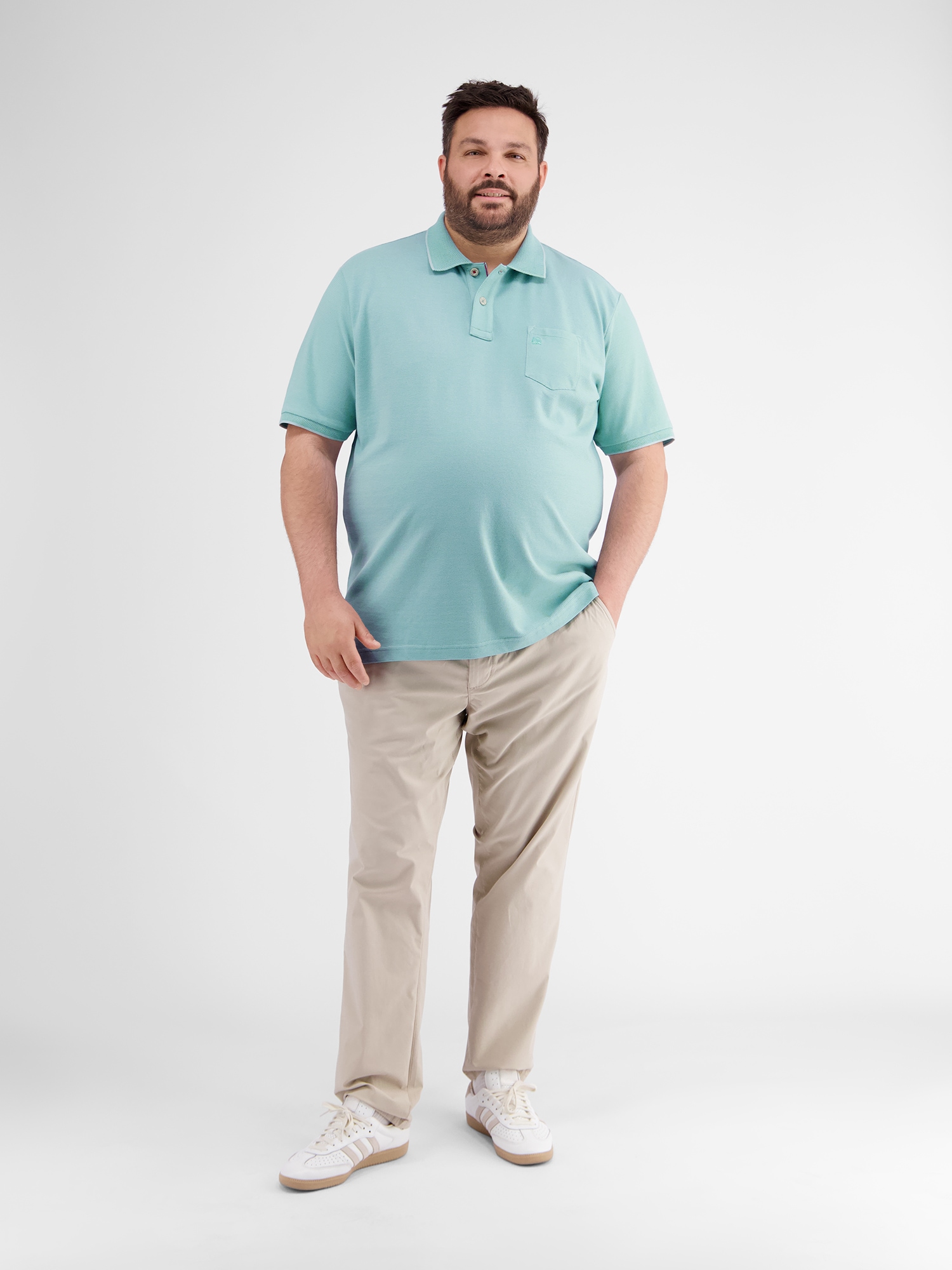 LERROS Poloshirt »LERROS Herren Piqué-Poloshirt in Großen Größen«