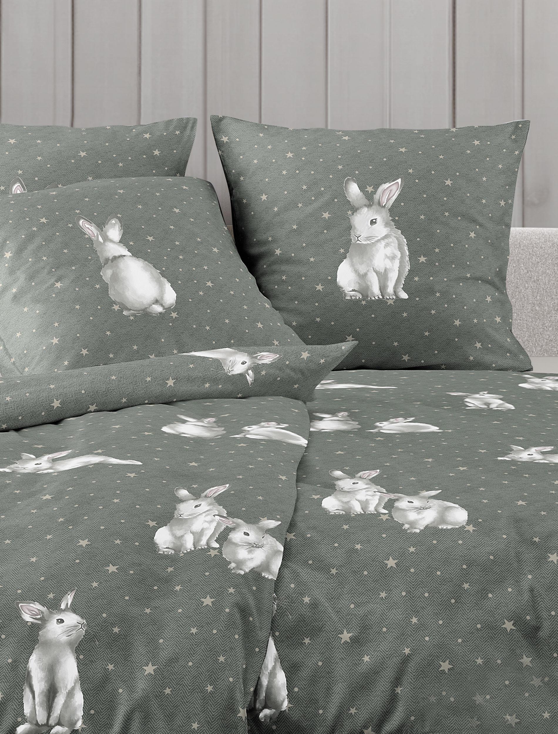 Irisette Bettwäsche »Koala-J 8654« 2 Stk. tlg. flauschig weich und wärmend