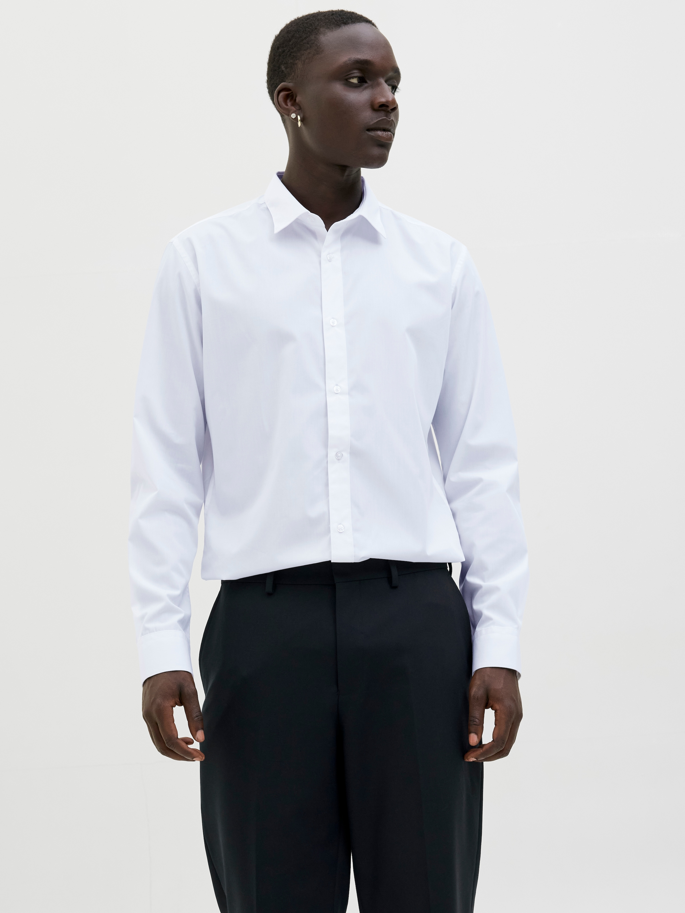 Jack & Jones Langarmhemd »JJJOE SHIRT LS 2 PACK MP«