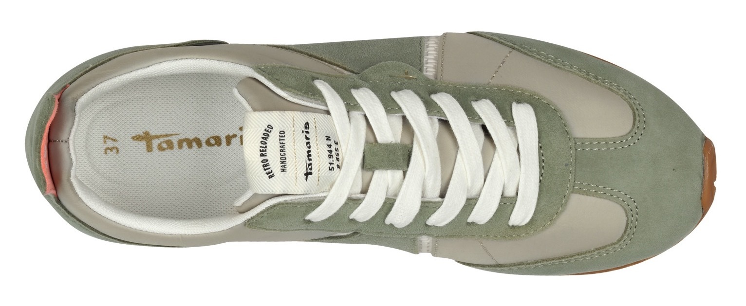 Tamaris Sneaker  , Freizeitschuh, Halbschuh, Schnürschuh mit Logoaufnäher