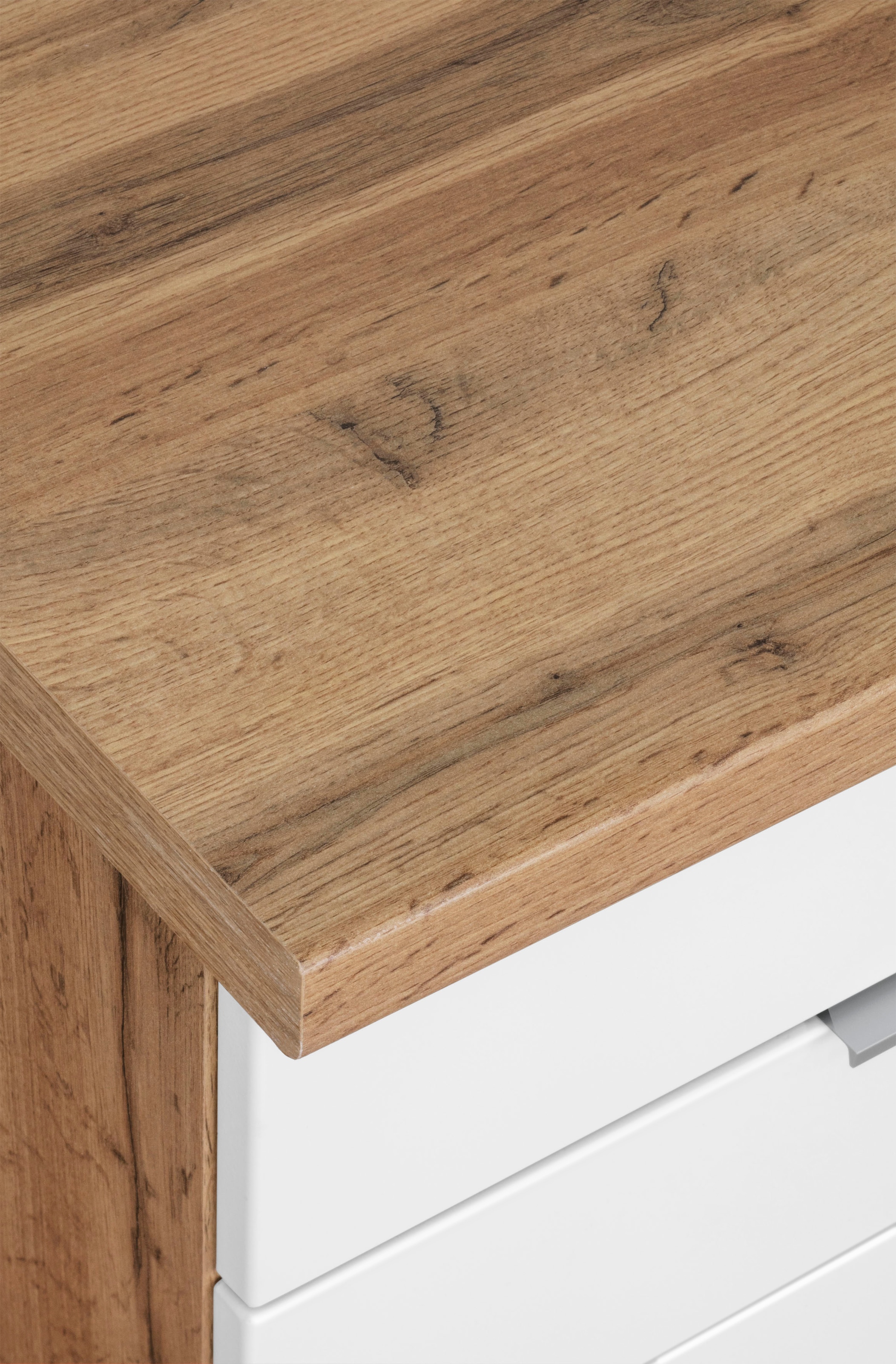 KOCHSTATION Winkelküche »KS-Luhe«, Stellbreite 240x180 cm, wahlweise mit oder ohne E-Geräten, MDF-Fronten