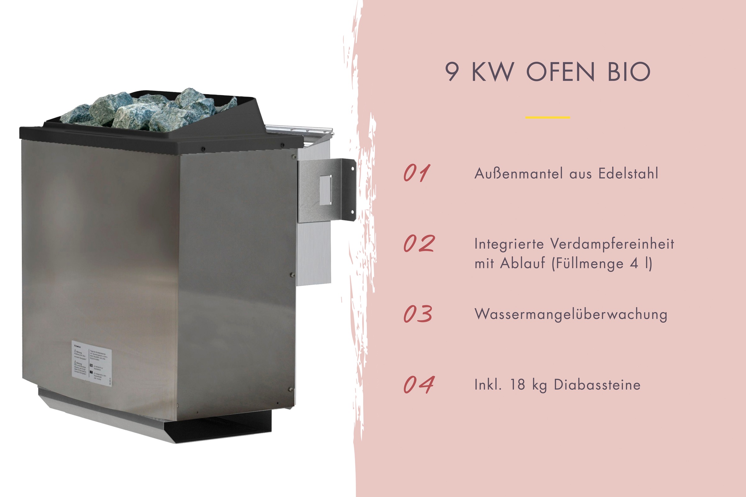 welltime Sauna »Trixi«, besonders stabile nordische Fichte, für bis zu 3 Personen