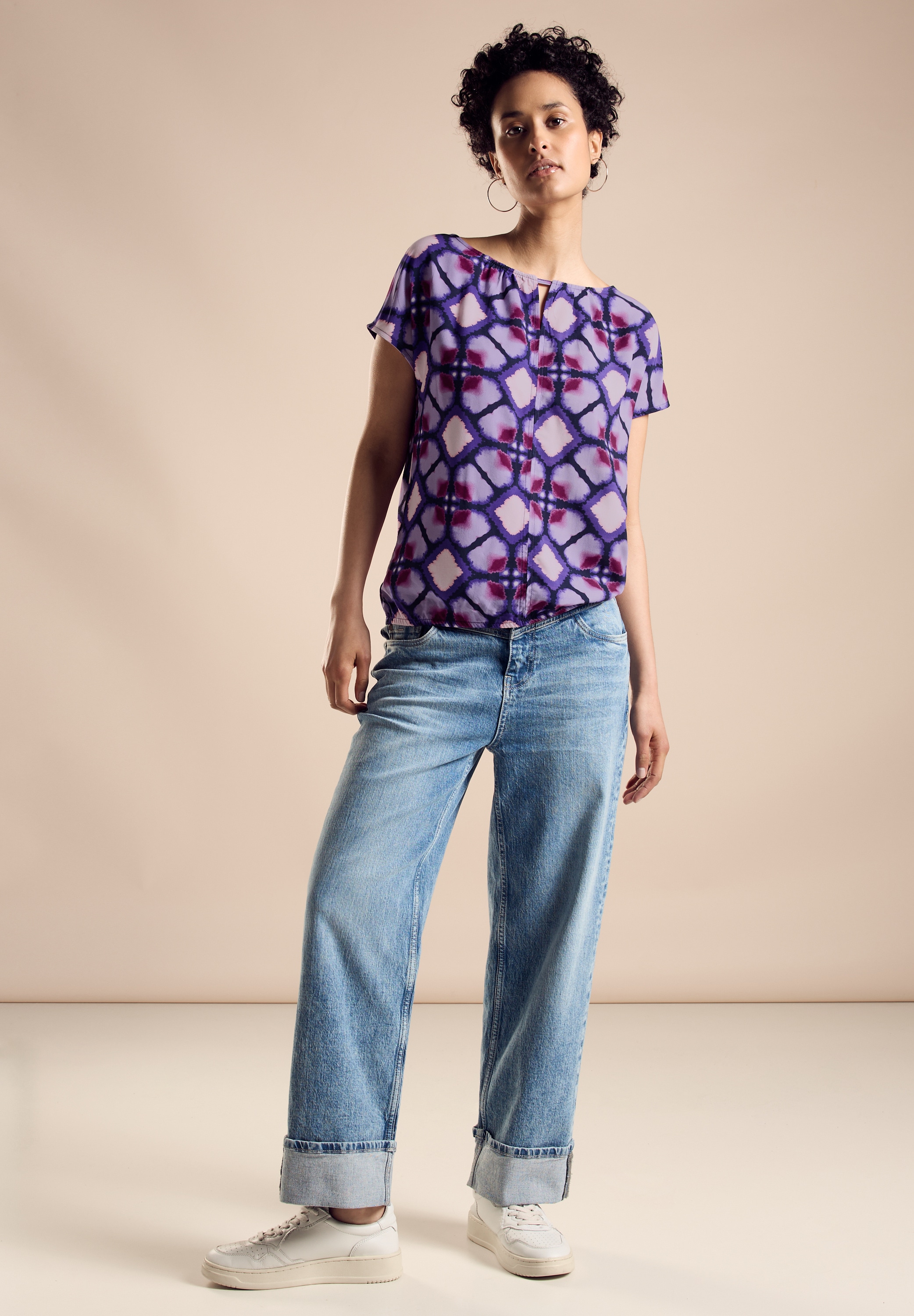 STREET ONE Shirttop, mit All-Over Print