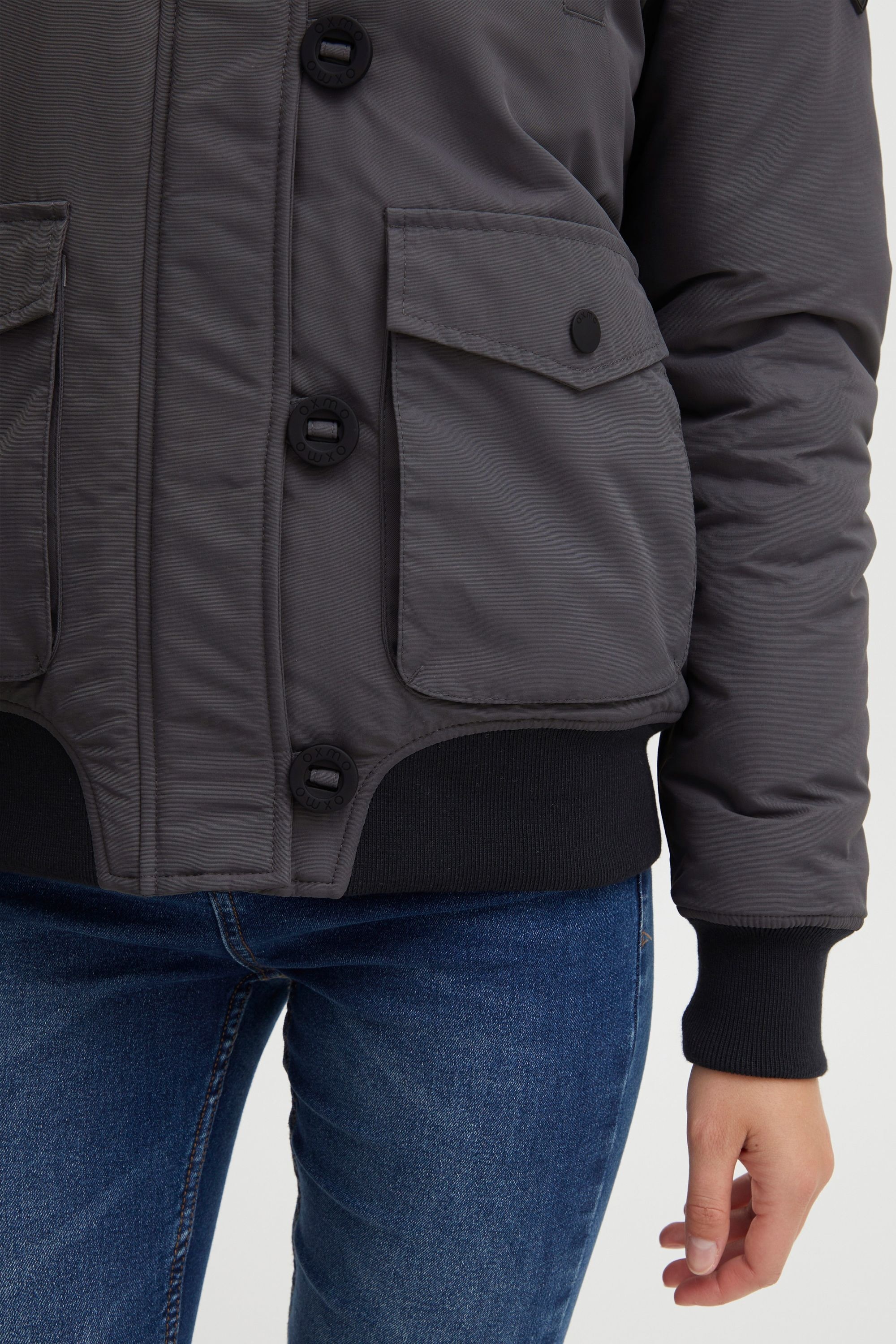 OXMO Winterjacke »Winterjacke OXAcila«, mit Kapuze