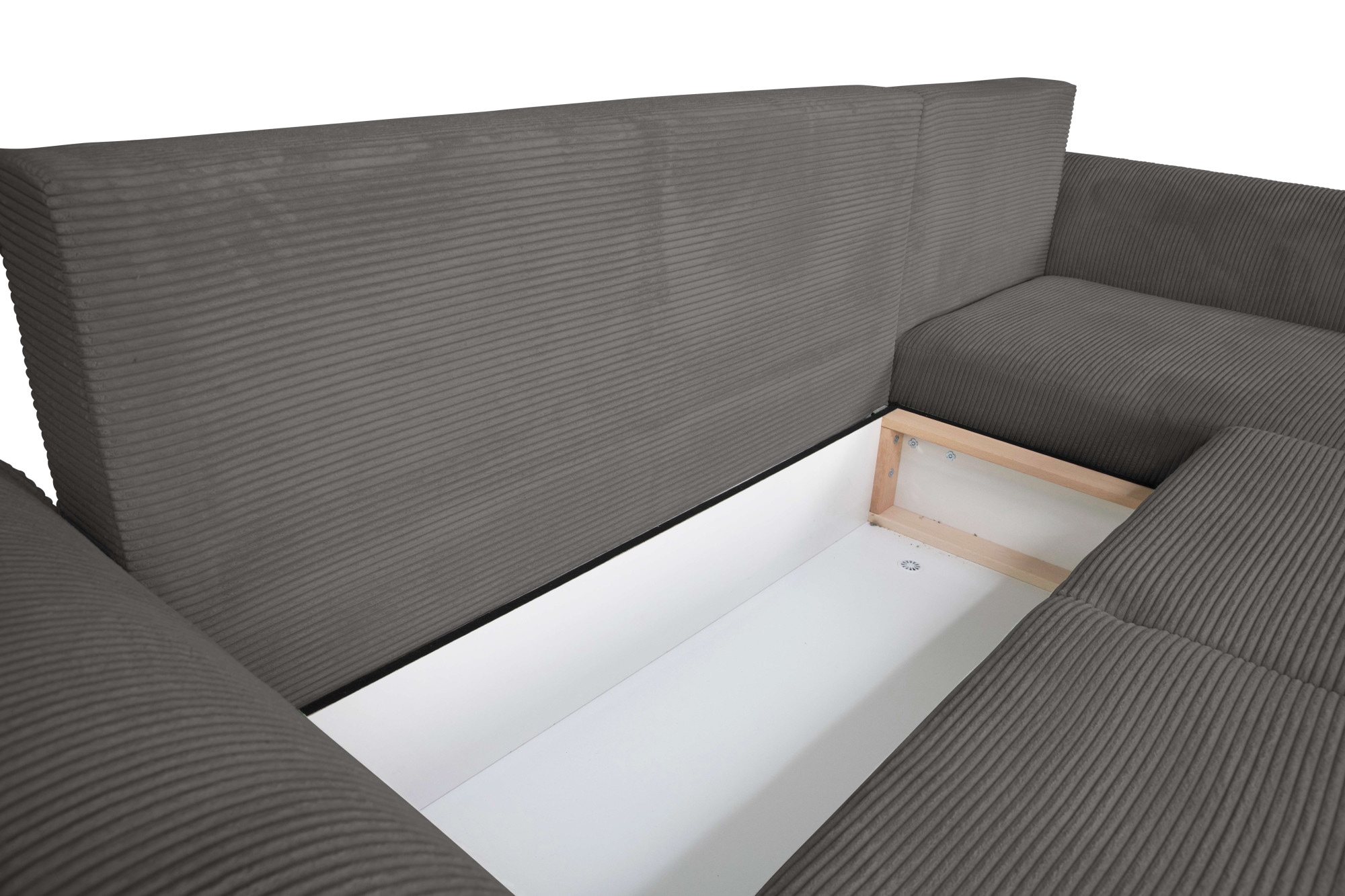 INOSIGN Ecksofa »BEATRICE optionale Schlafsofa mit Bettkasten, B/T/H: 265/170/86 cm«, L-Form, wahlweise auch mit Bettfunktion und Bettkasten