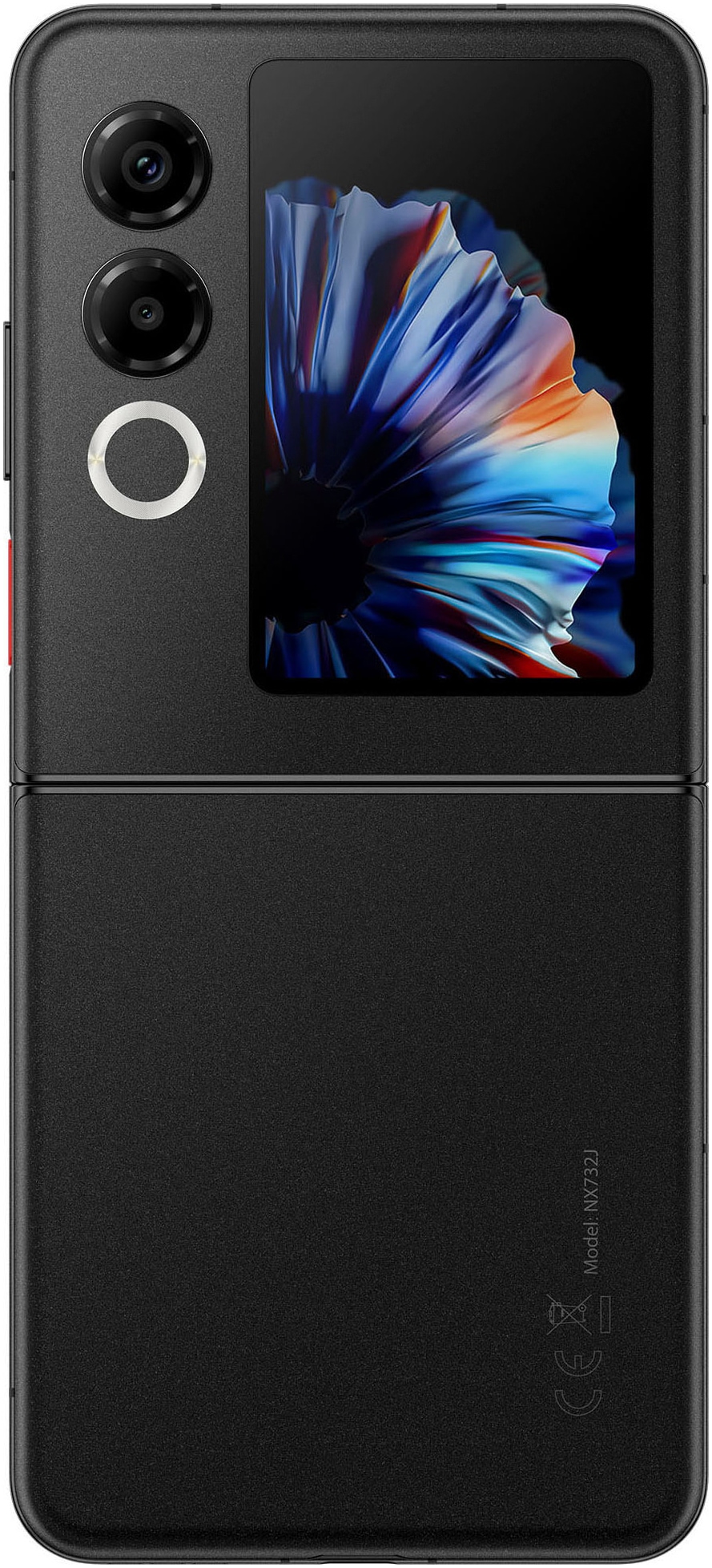 Nubia Smartphone »Flip 2« night black