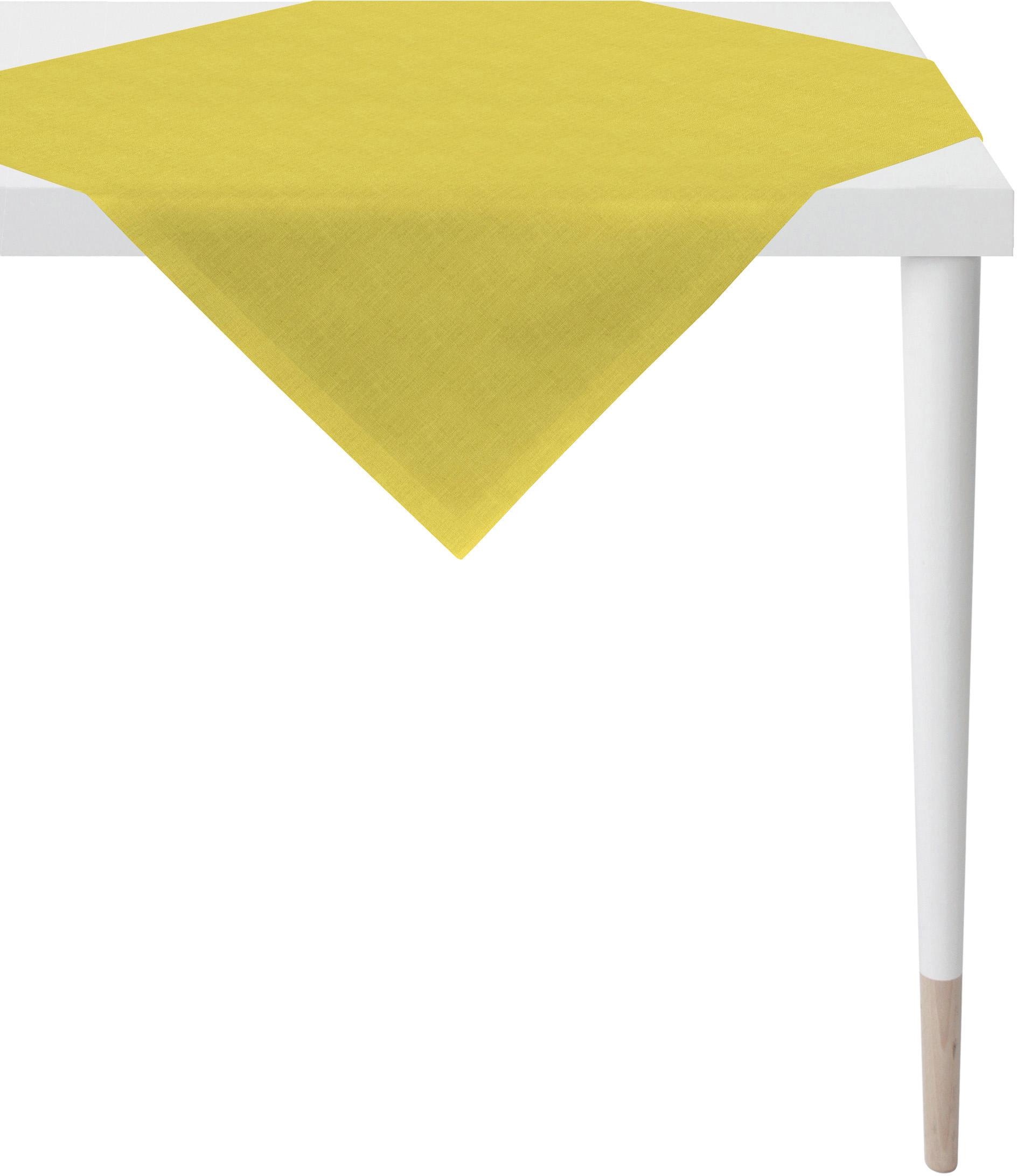 APELT Mitteldecke "Arizona, Uni-Basic" Leinenoptik
