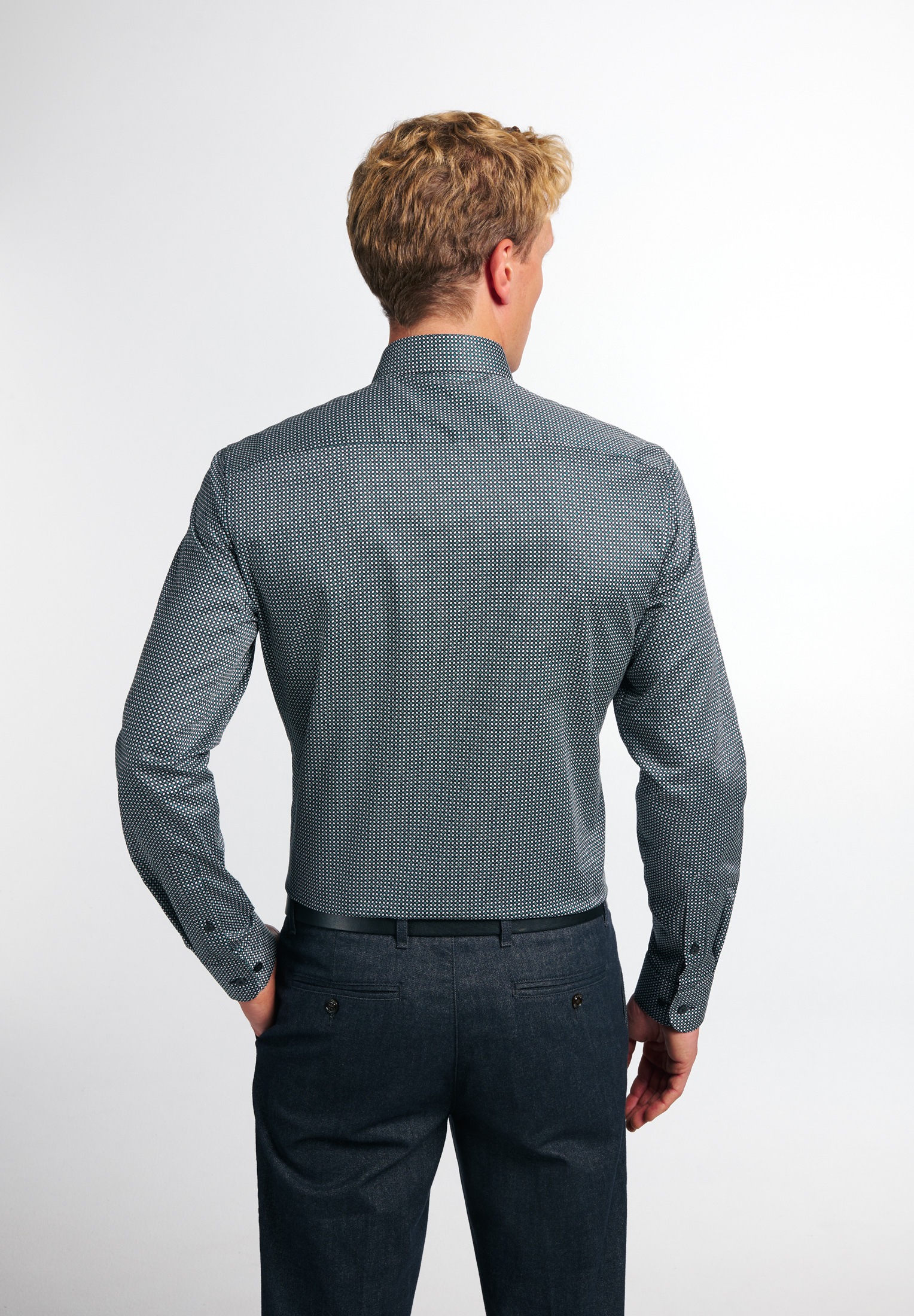 Eterna Langarmhemd »SLIM FIT« NON IRON (bügelfrei)