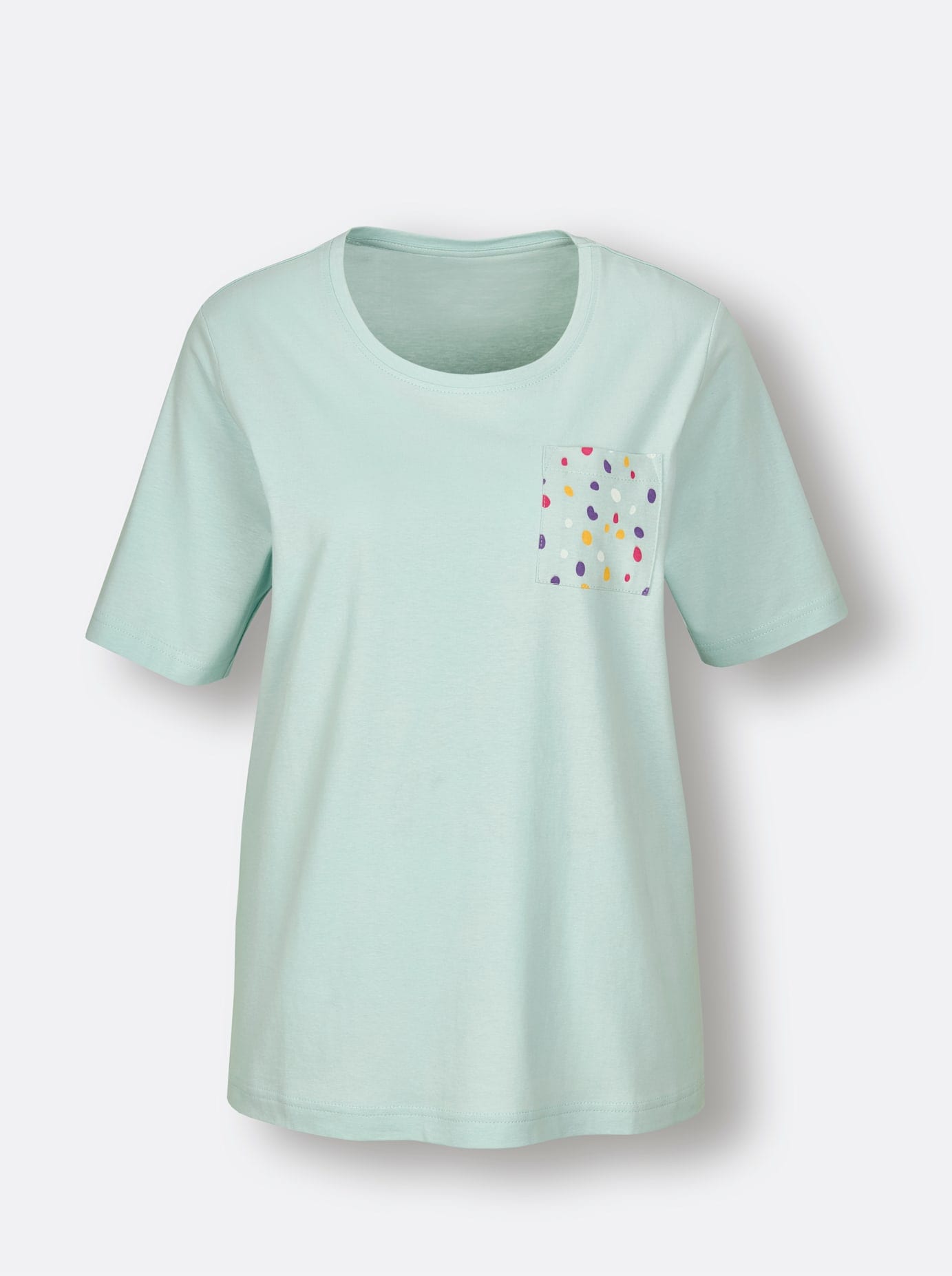 wäschepur Kurzarmshirt »Schlafanzug-Shirt«, (1 tlg.)