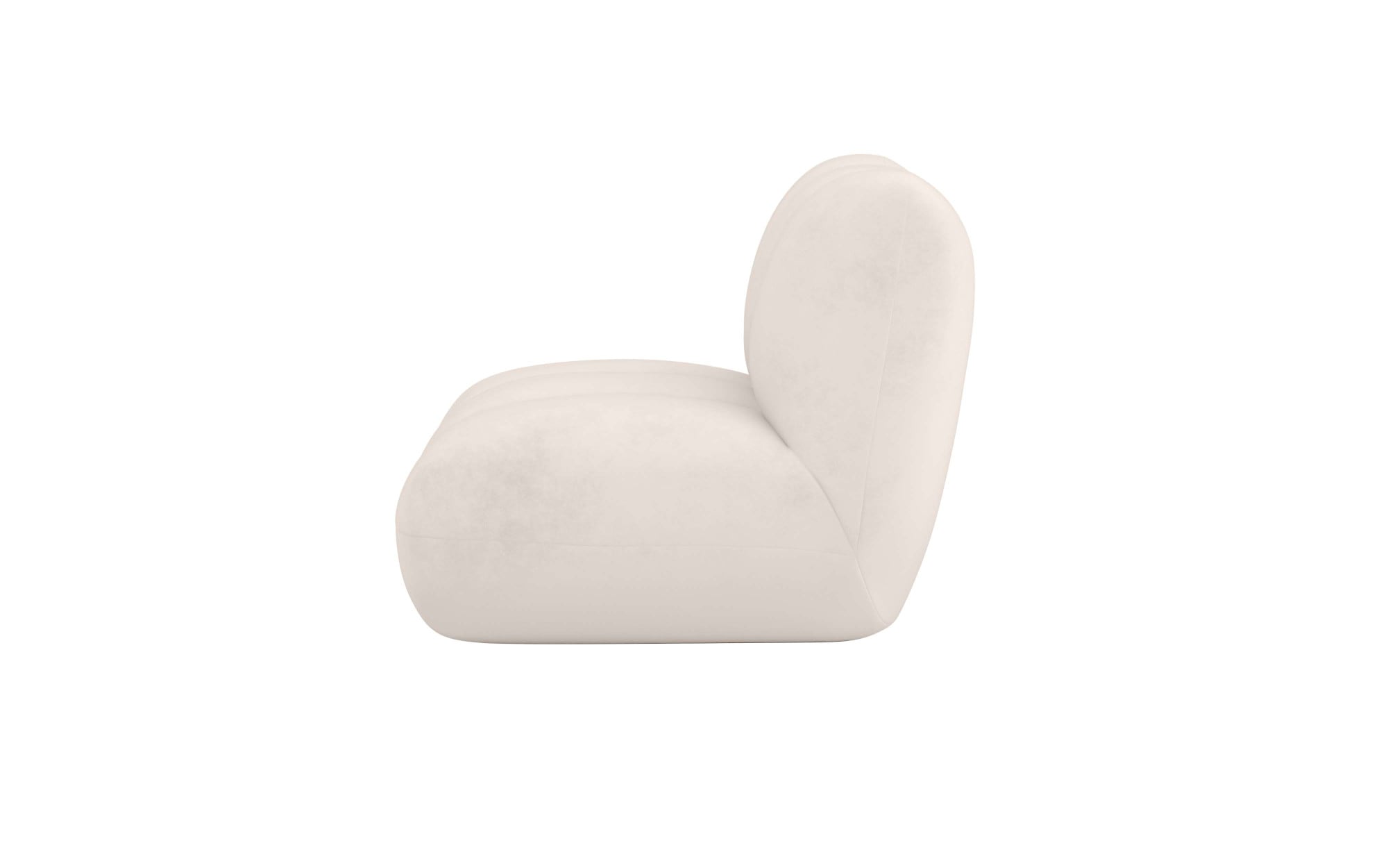 LeGer Home by Lena Gercke Sessel »Priya Loungesessel, moderne Steppung, auch in Bouclé«, perfektes Einzelstück, gemütlich und modern, B/T/H: 90/106/84 cm