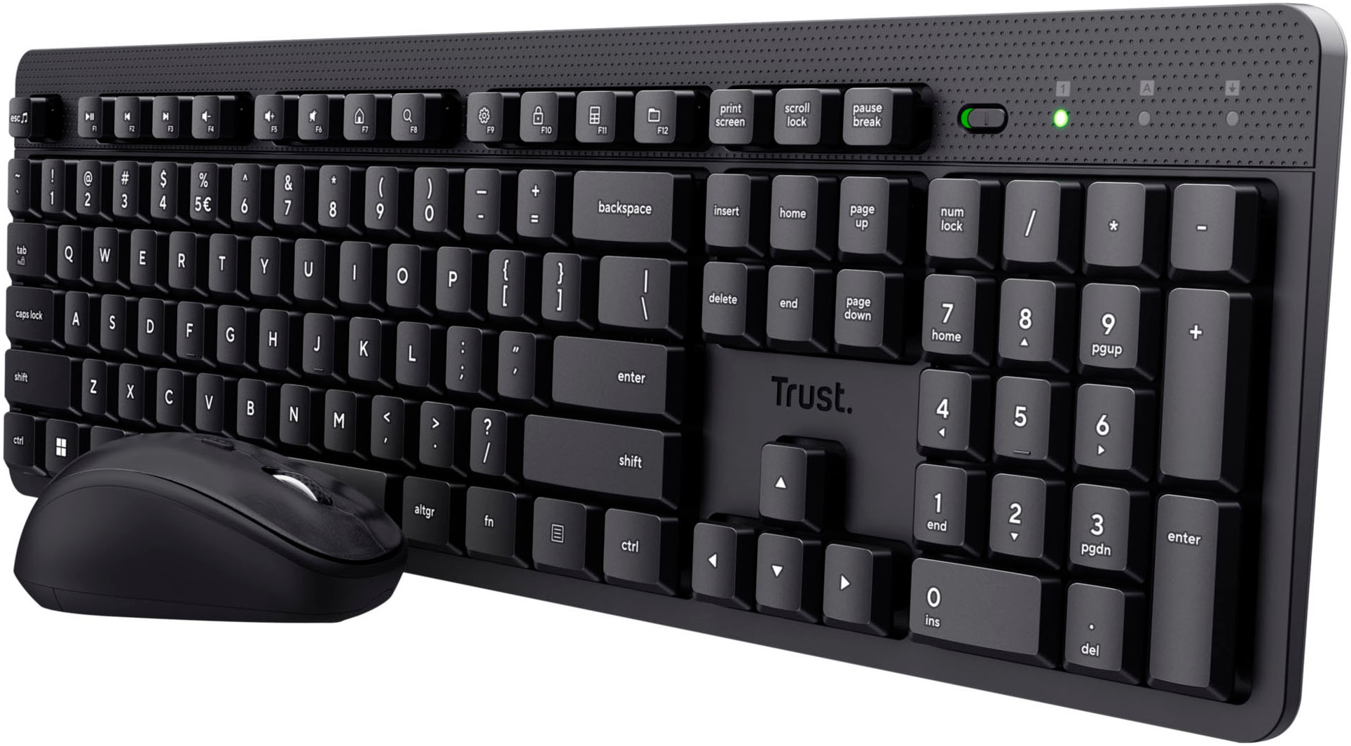 Trust Tastatur- und Maus-Set »Ody II Still«