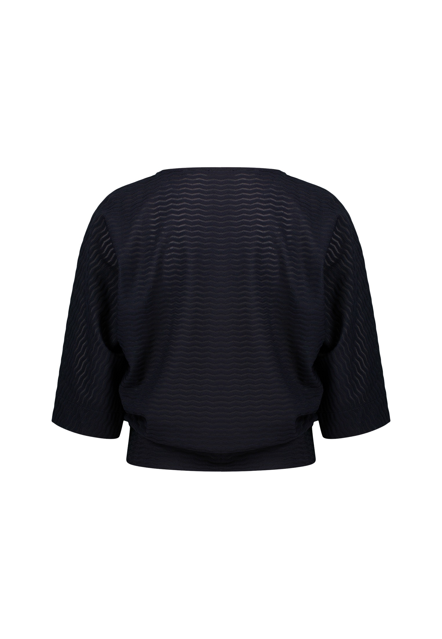 Zero Sweatshirt »Sweatshirt mit Strukturmuster«