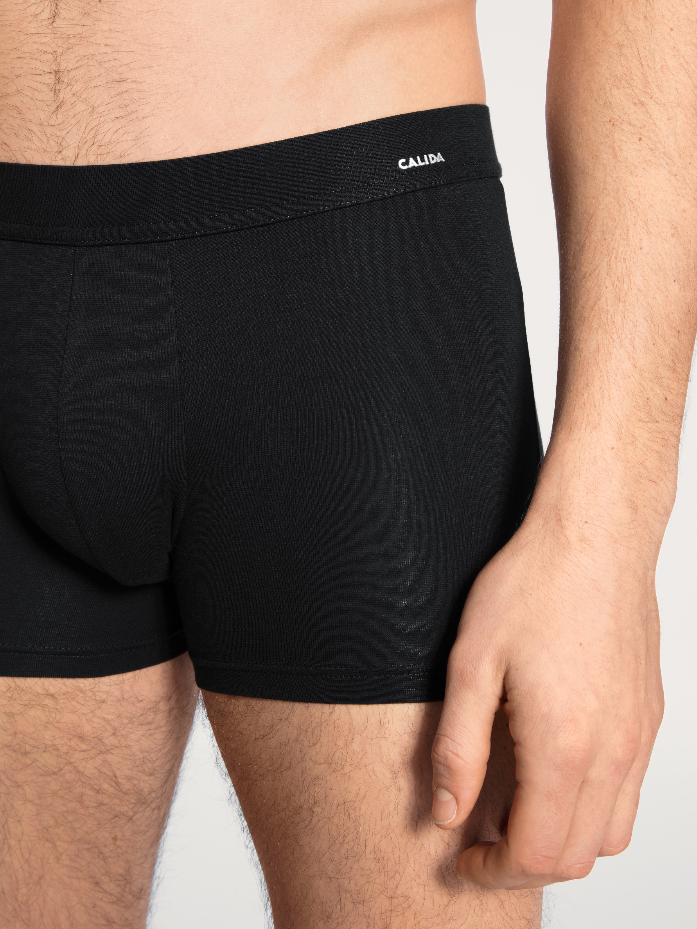 CALIDA Boxershorts »Cotton Code« Komfortbund, Baumwoll-Mix, elastisch, ohne Eingriff