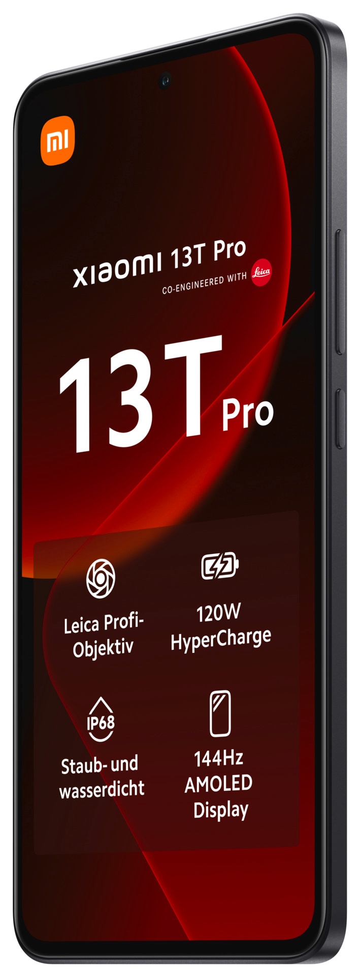 Xiaomi Smartphone »13T Pro mit 12GB RAM + 512GB internem Speicher«, Schwarz, 16,94 cm (6,67 Zoll) 144 Hz CrystalRes AMOLED Display