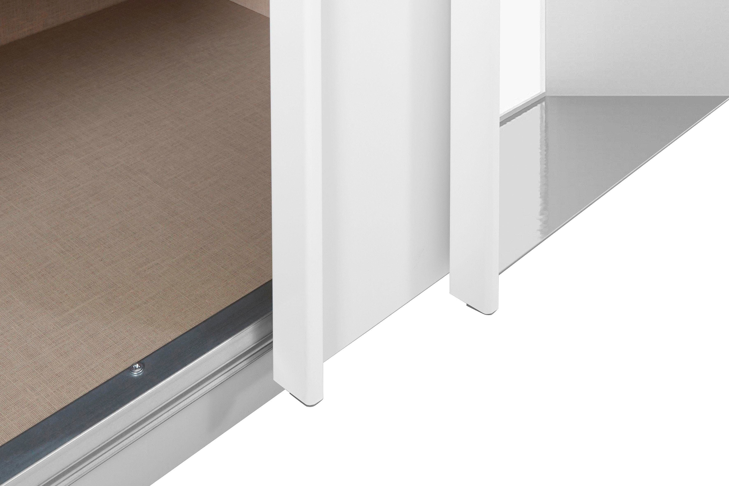 rauch Schwebetürenschrank »Kleiderschrank Schrank Garderobe Wäscheschrank BESTSELLER KEPAN«, inkl. Schubladen-Einsatz und extra Einlegeböden MADE IN GERMANY