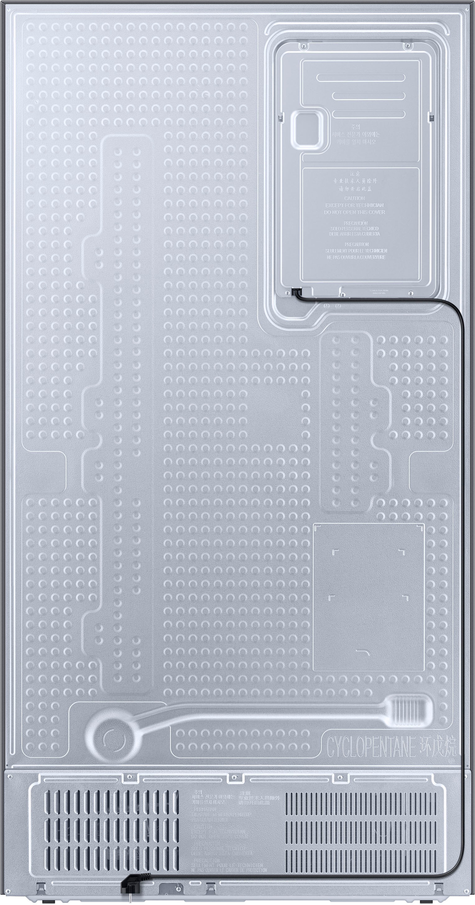 Samsung Side-by-Side, RS6KA8101S9, 178 cm hoch, 91,2 cm breit mit 3 Jahren  XXL Garantie