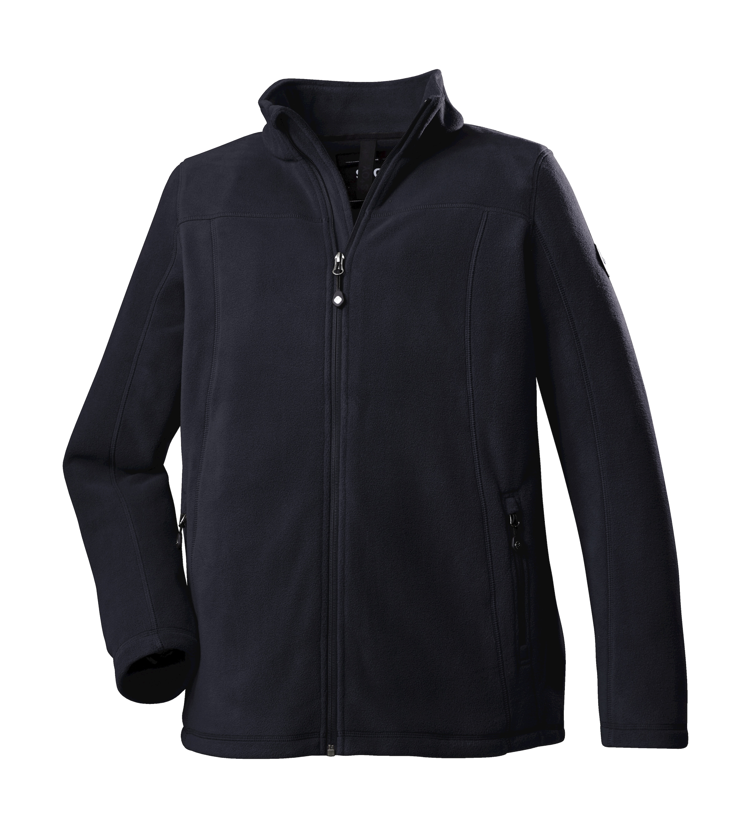 STOY Fleecejacke »STW 9 WMN FLC JCKT«, Leichte Fleecejacke, 2-Wege-Zipper, Kinnschutz, verstellbarer Saum