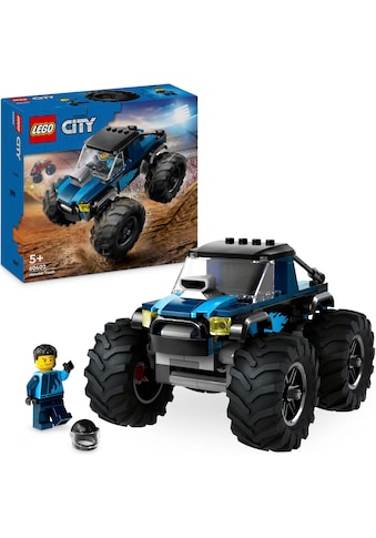 Konstruktionsspielsteine »Blauer Monstertruck (60402), LEGO City«, (148 St.)