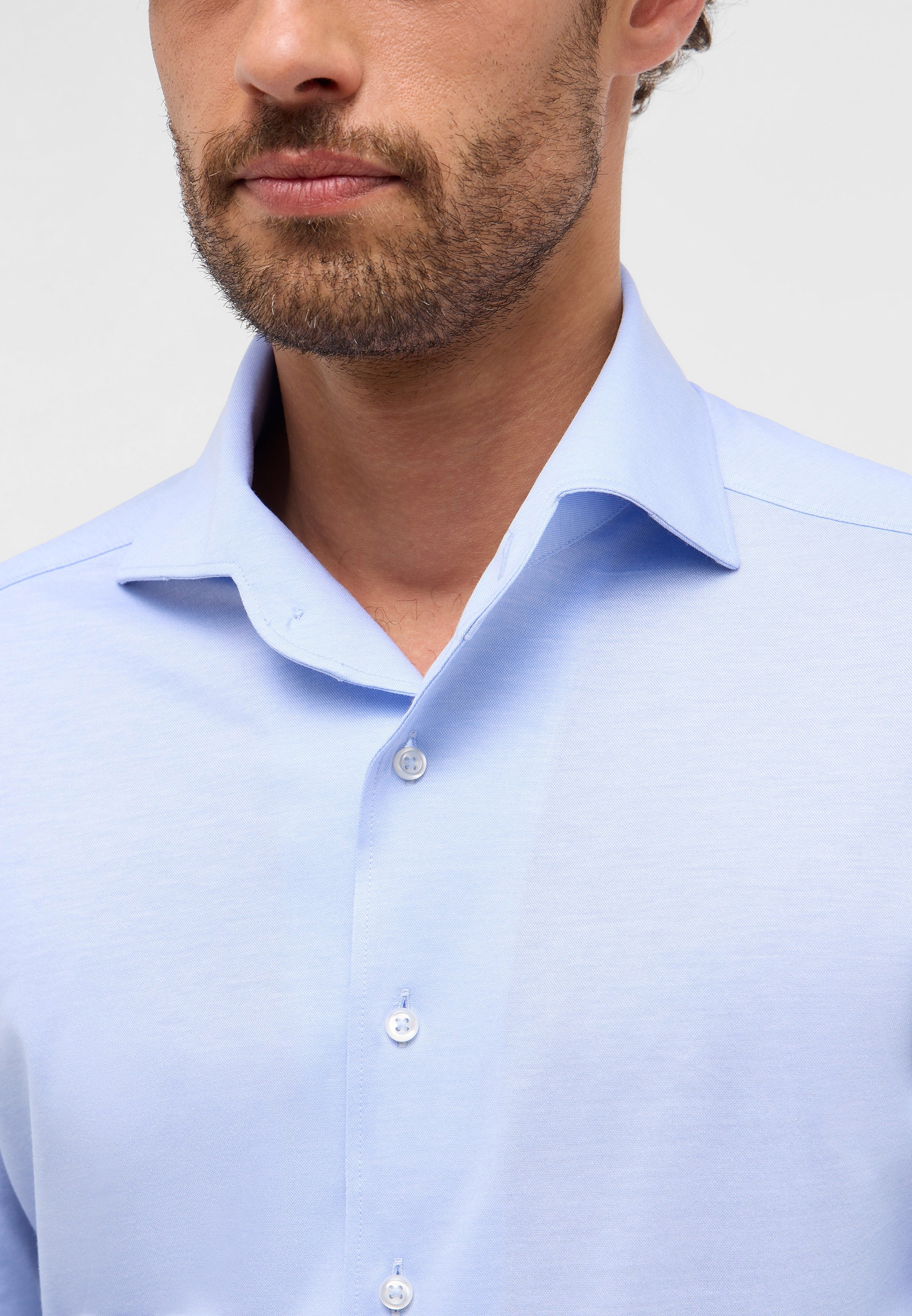 Eterna Langarmhemd »SLIM FIT«, NON IRON (bügelfrei)