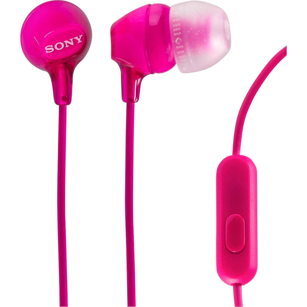 Sony In-Ear-Kopfhörer »MDR-EX15AP«, Rauschunterdrückung