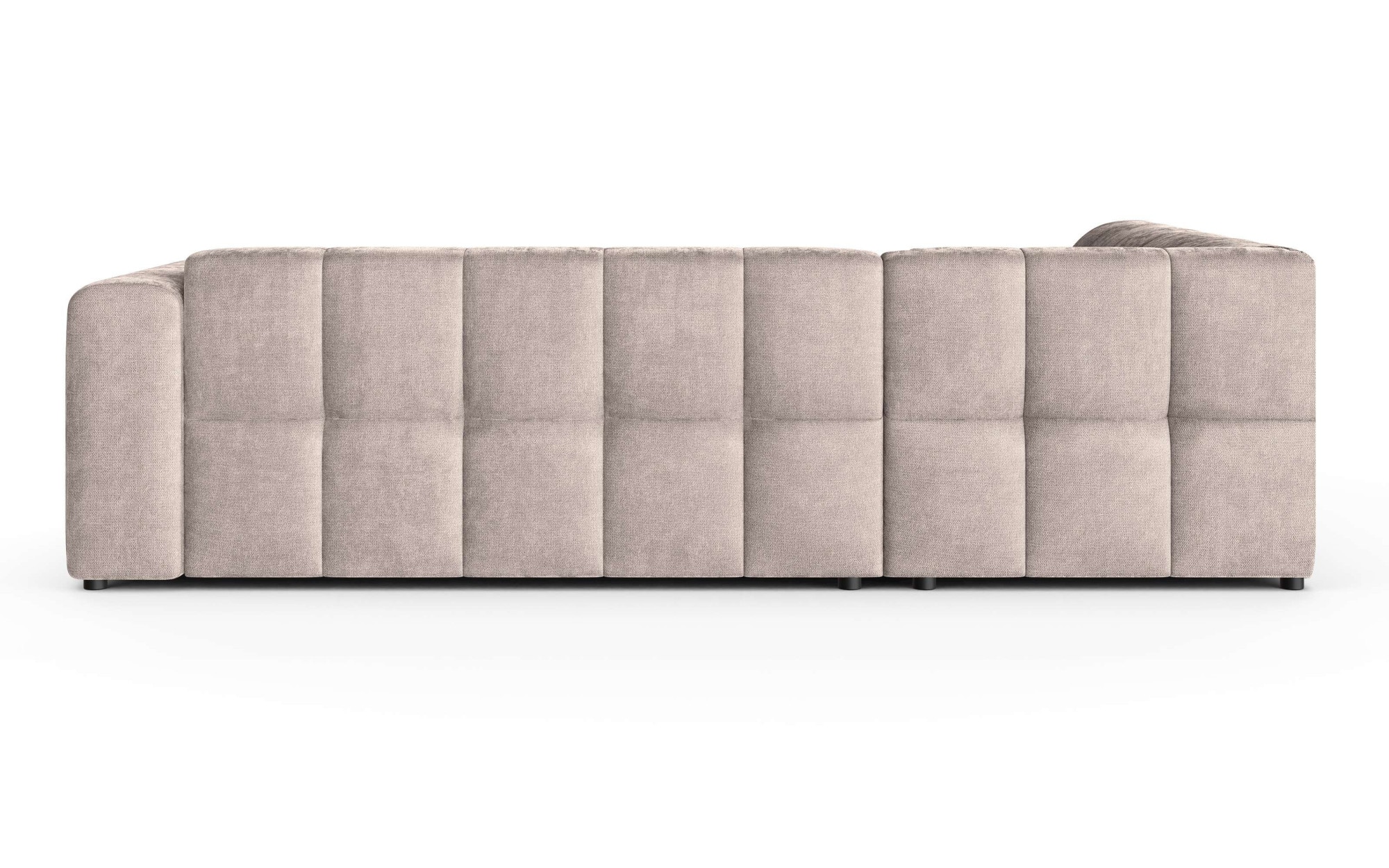 OTTO home Ecksofa »TYZZA L-Form, Breite 265 cm, Verlässliche Qualität, Chenille« Ottomane links/rechts bestellbar, Bezug - Chenille oder Struktur