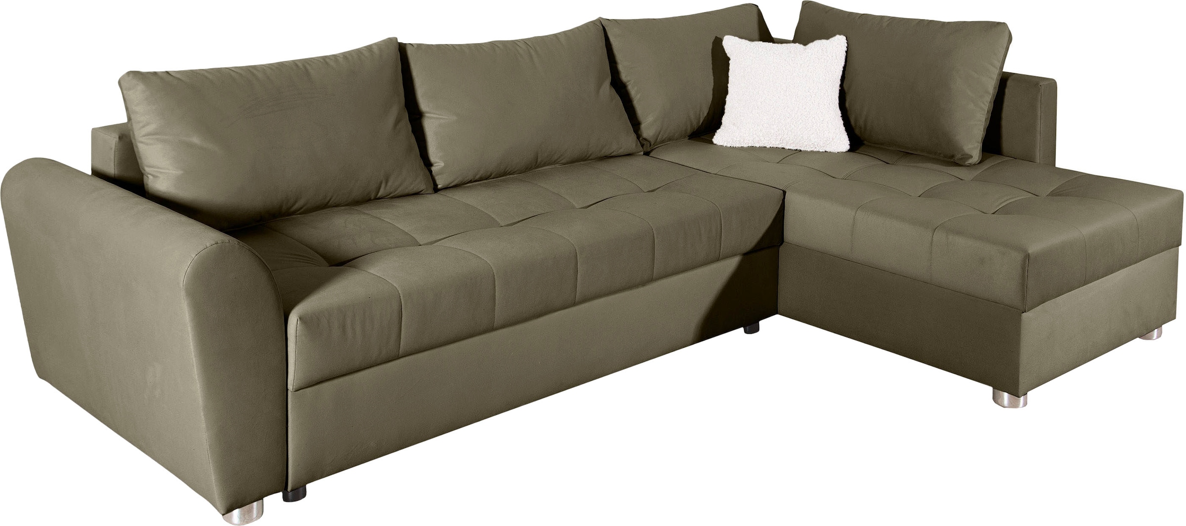 COLLECTION AB Ecksofa »JANA XL-Sofa L-Form«, inkl. Bettfunktion, Bettkasten und Bonnelfederkern