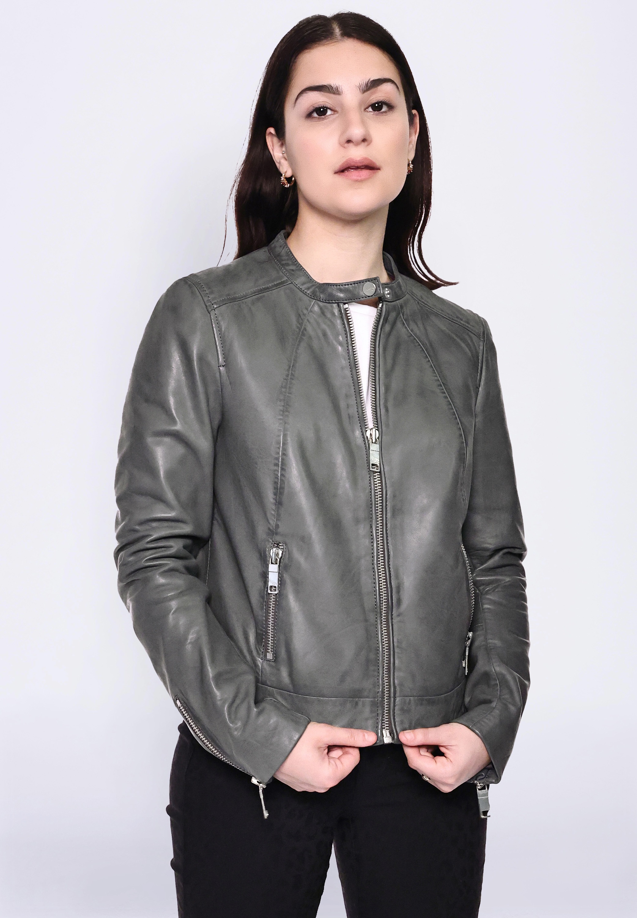 Maze Bikerjacke »Lederjacke«