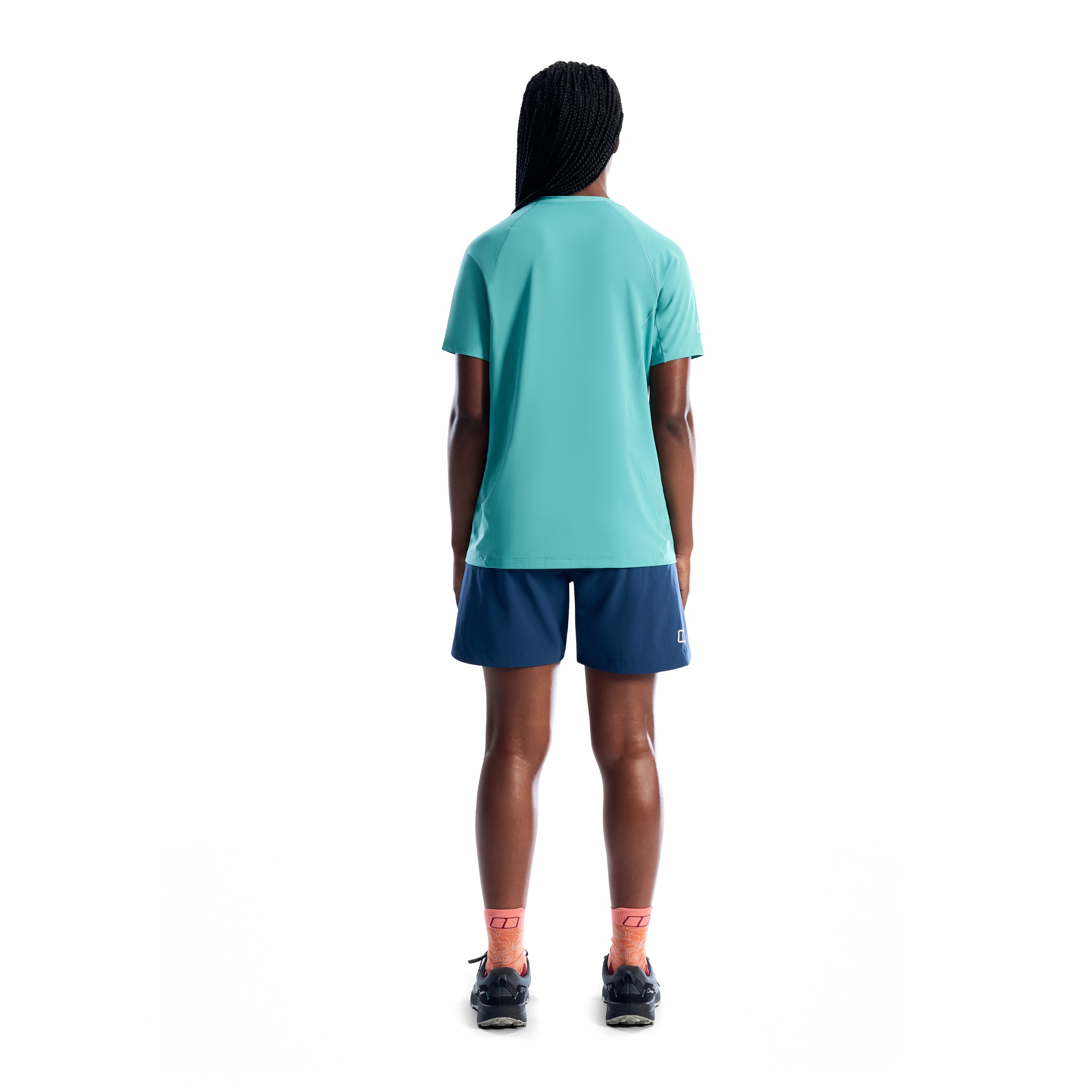 Berghaus T-Shirt »BOWBURN TECH TEE AF« mit Rundhalsausschnitt, Kurzarm, aus Polyester und Elasthan